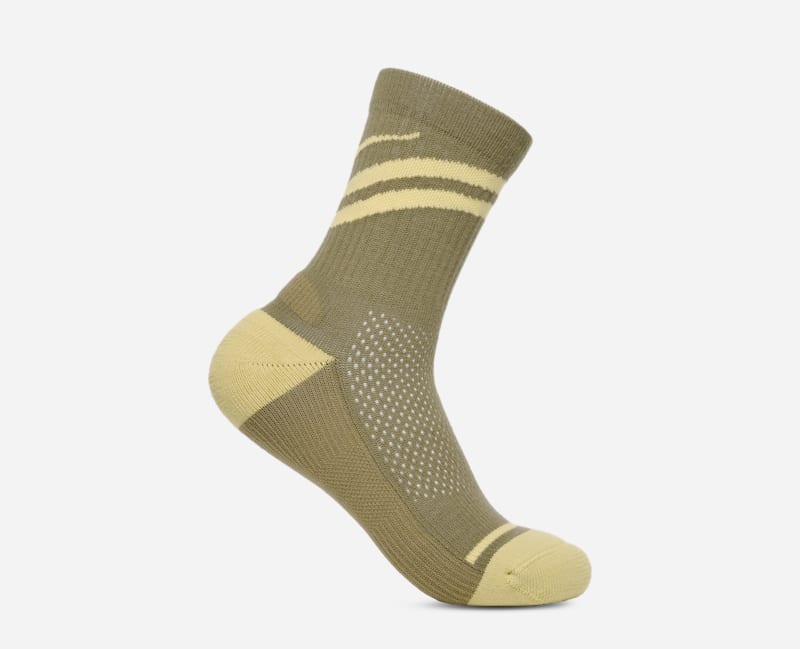 HOKA Chaussette de trail en Wild Mushroom Taille XL | Chaussettes