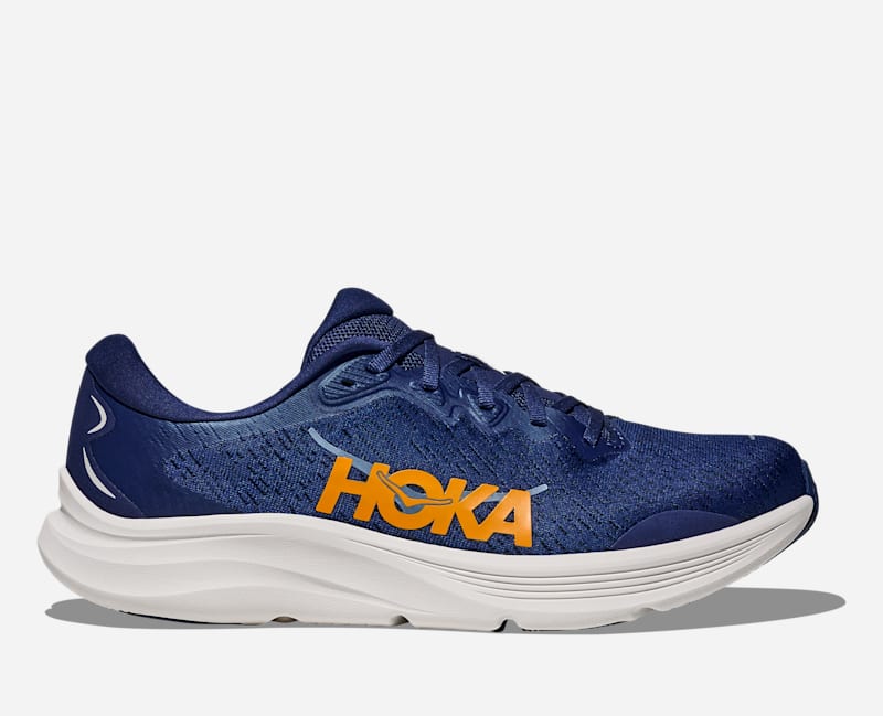 HOKA Men's Solimar 2 Shoes in Midnight Blue/Grout, Size 12