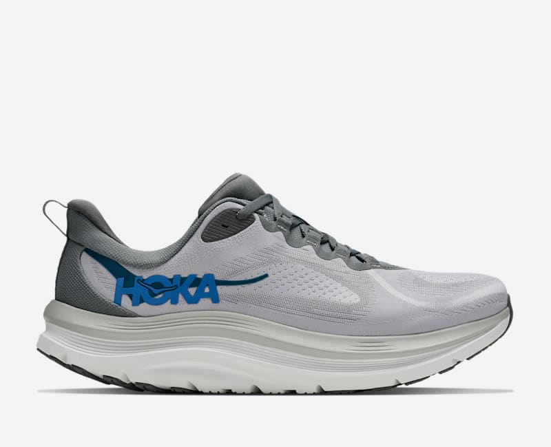 HOKA Men's Kawana 3 Shoes in Stardust/Virtual Blue, Size 8
