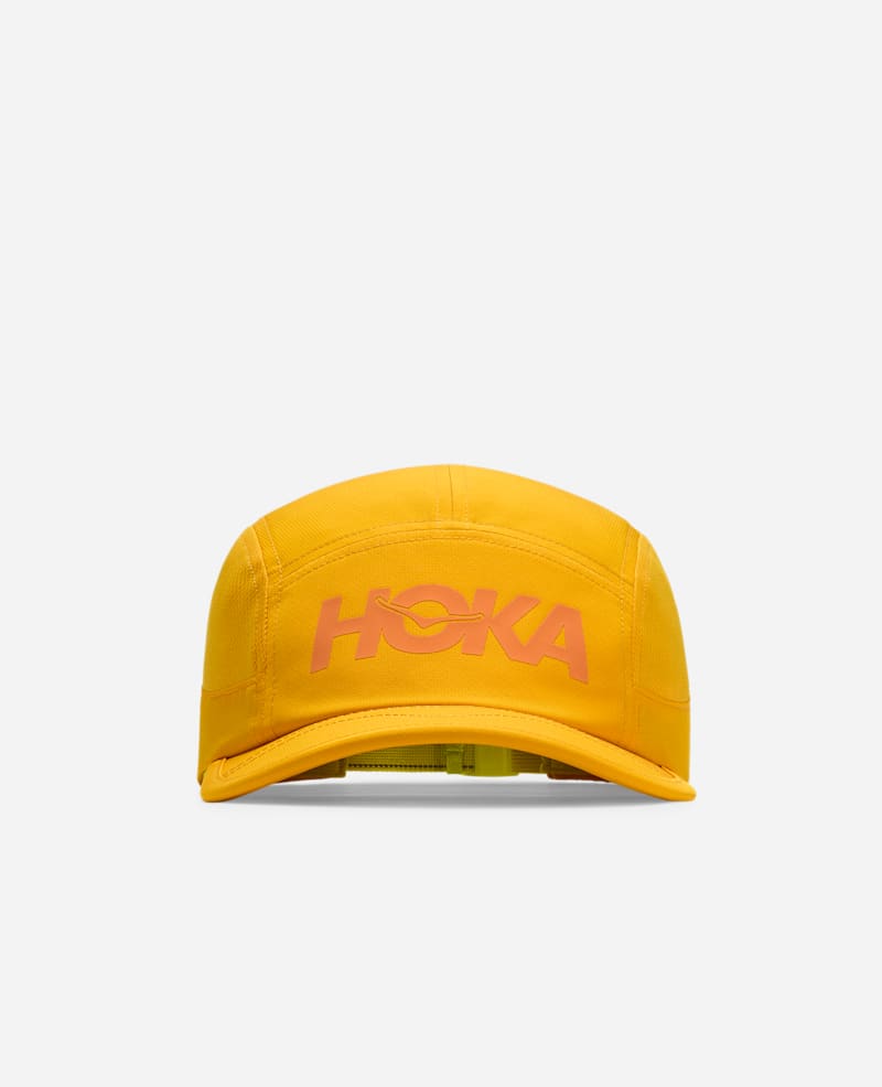 Hoka Run Hat in Egg Yolk