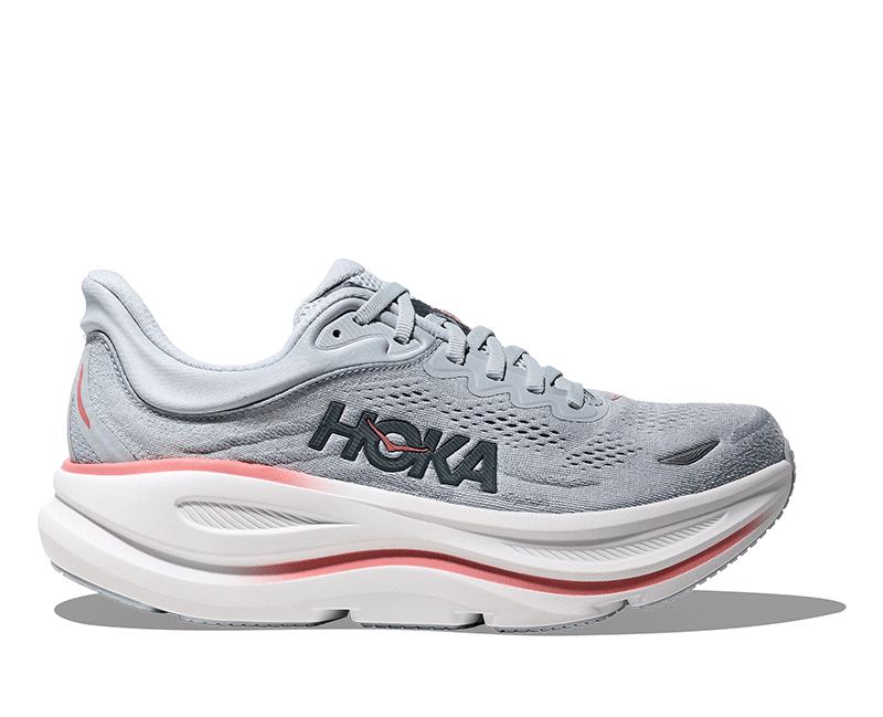 HOKA ホワイト ランニングシューズ最新モデル HOKA ONE ONEのパフォーマンスフットウェアをホワイトとグレーで