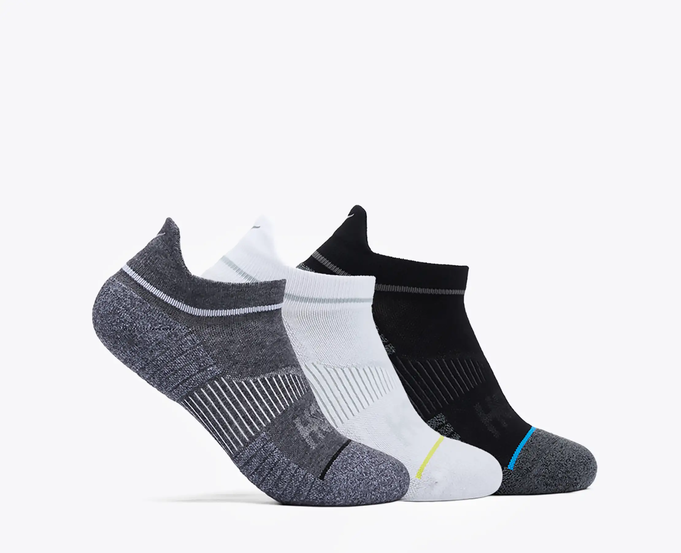 All Gender No-Show Run Sock 3-Pack