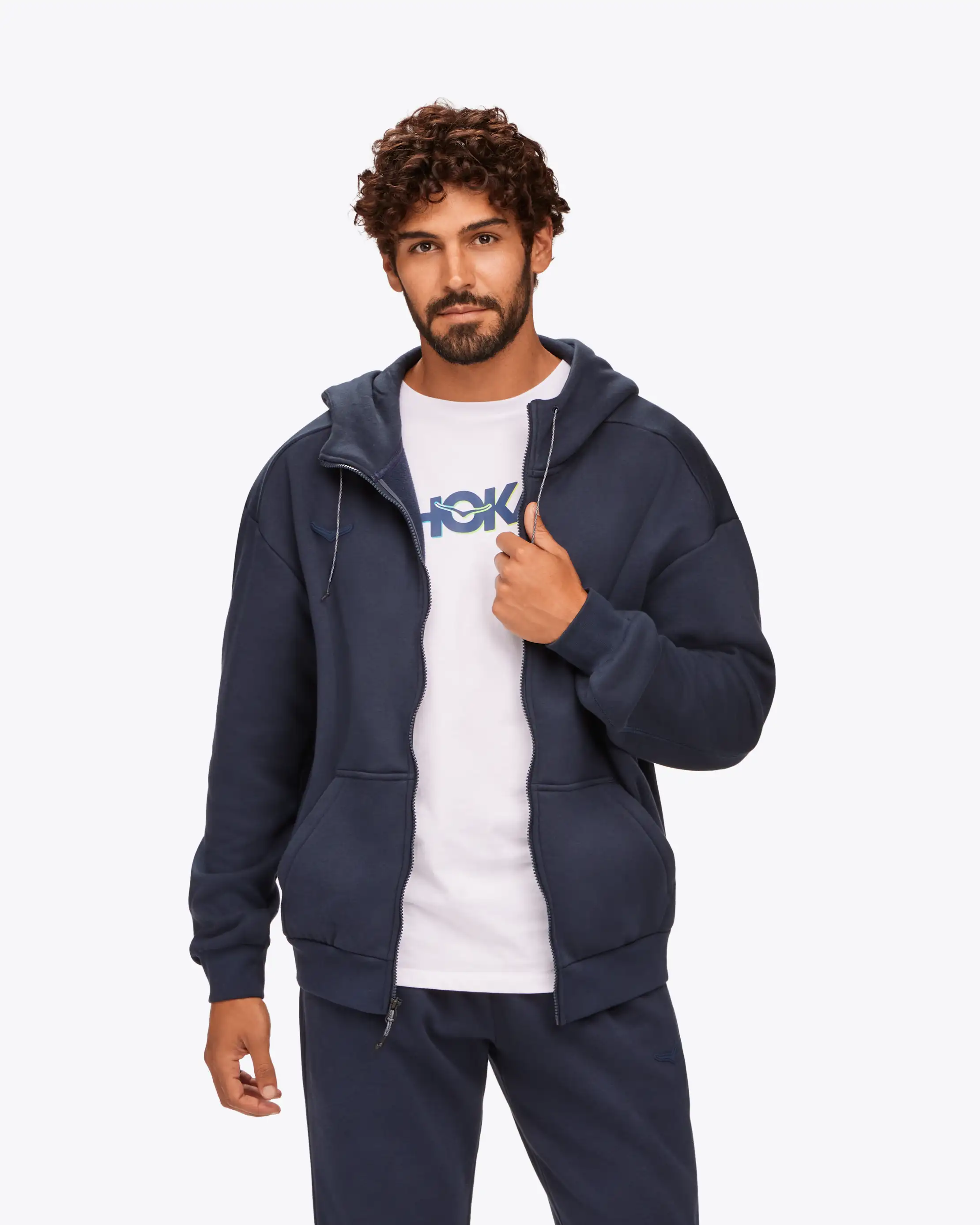 HOKA HOKA Essential Full Zip Hoodie for Men | HOKA® SK