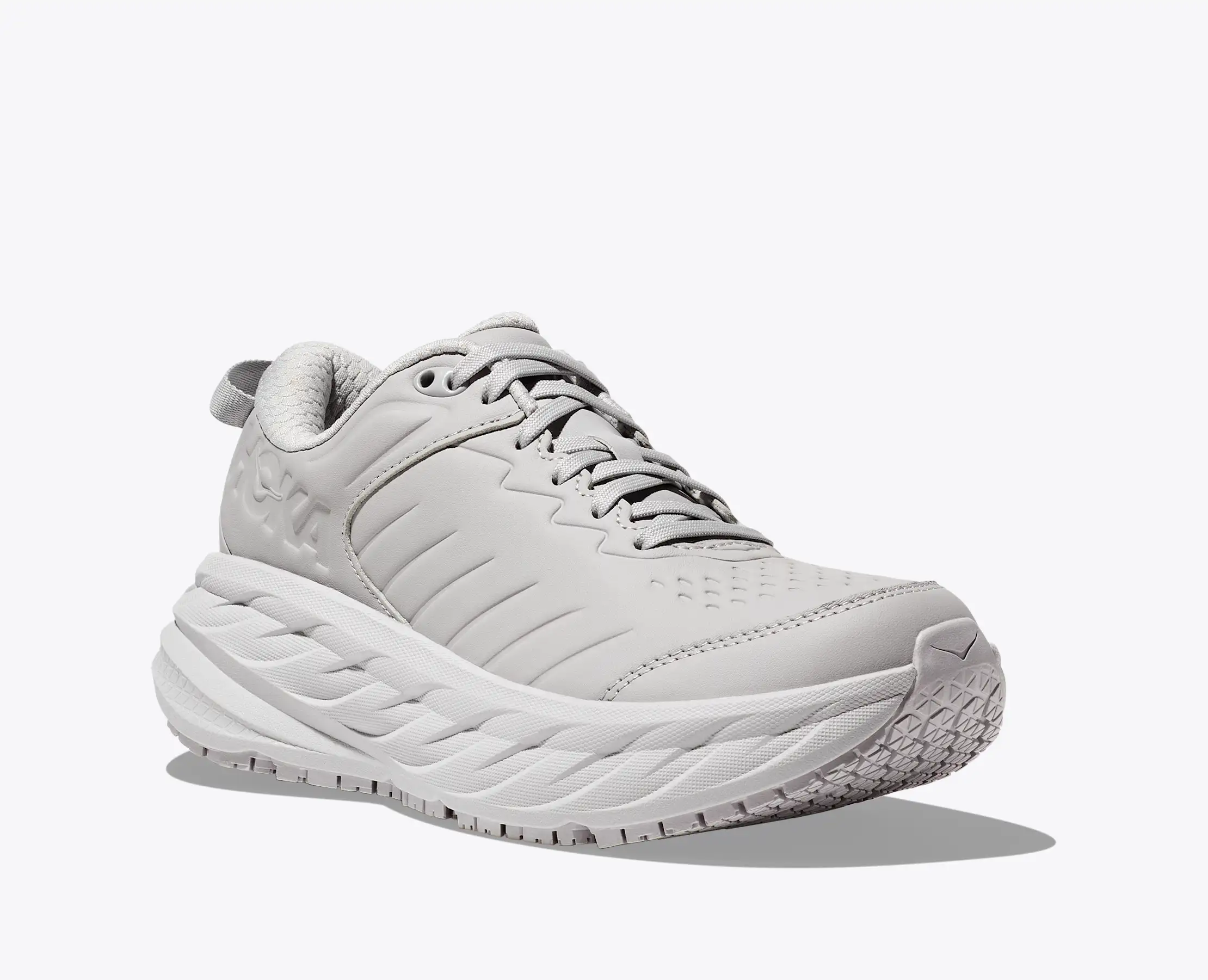 Men's Bondi SR Cushioned Leather Slip Resistant Shoe | HOKA® Men's Bondi SR Cushioned Leather Slip Resistant Shoe | HOKA®