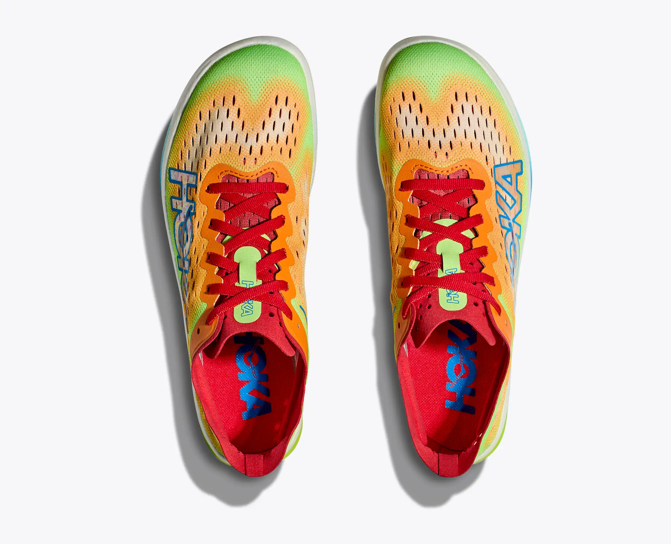HOKA CIELO Flyx Men\'s 8.5 Women\'s 10 Running Cleats NO SPIKES 1151990 SLRC HOKA-Unisex-Cielo-FLYX--Solar-  main image 4