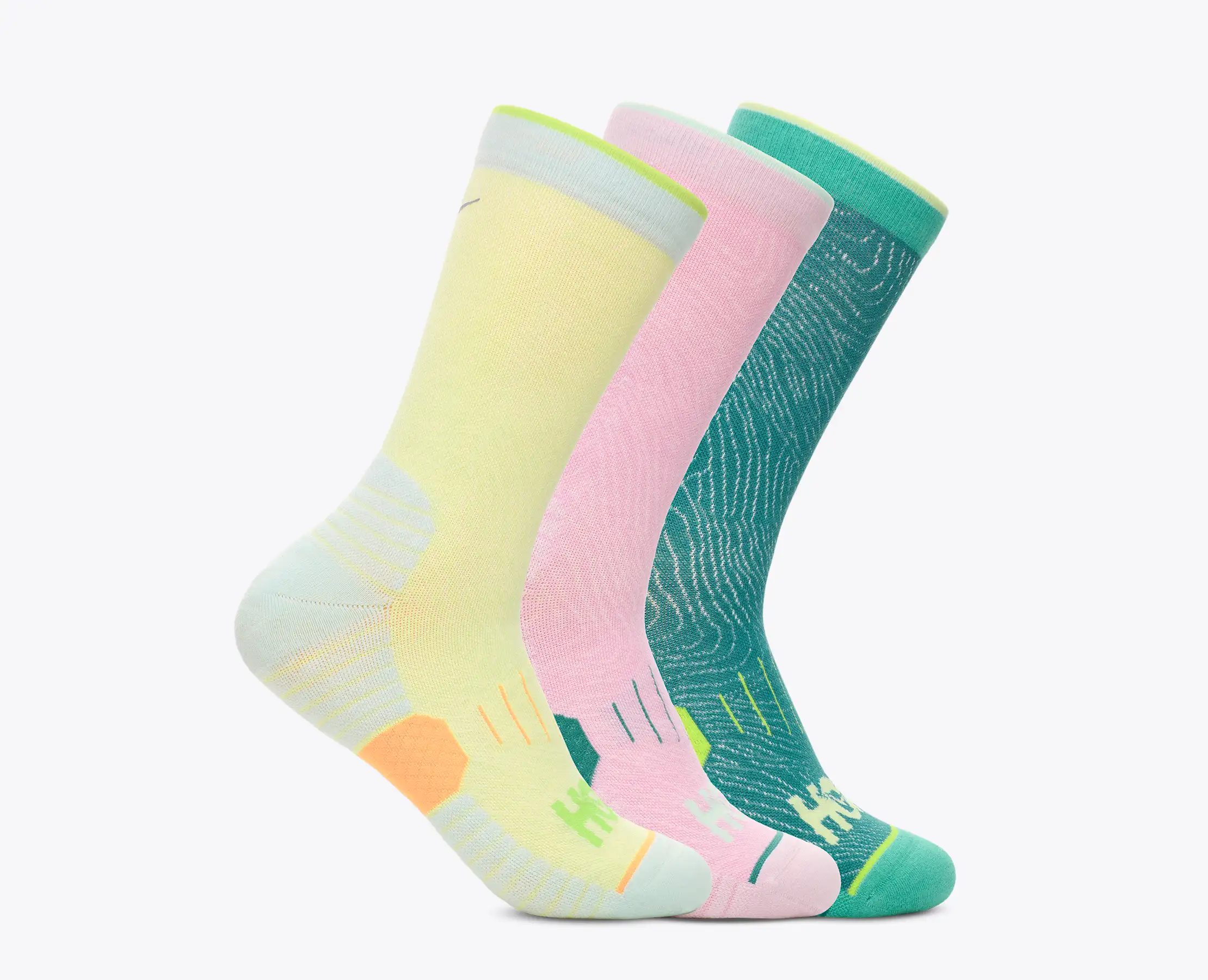 HOKA® Crew Run Sock 3-Pack for | HOKA®