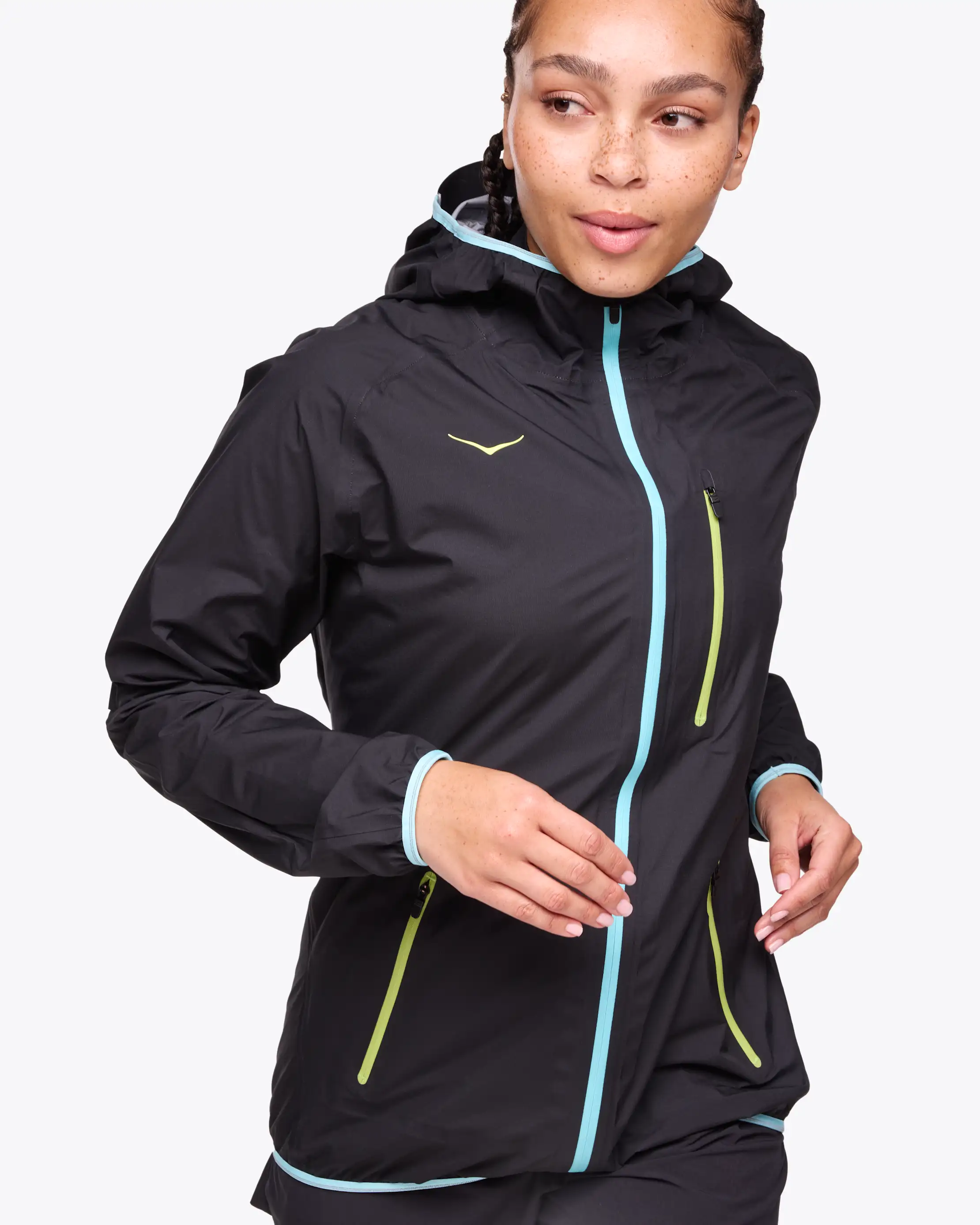 Hoka Tecksy Waterproof Jacket ブラック Women's Tecsky Waterproof Jacket | HOKA®