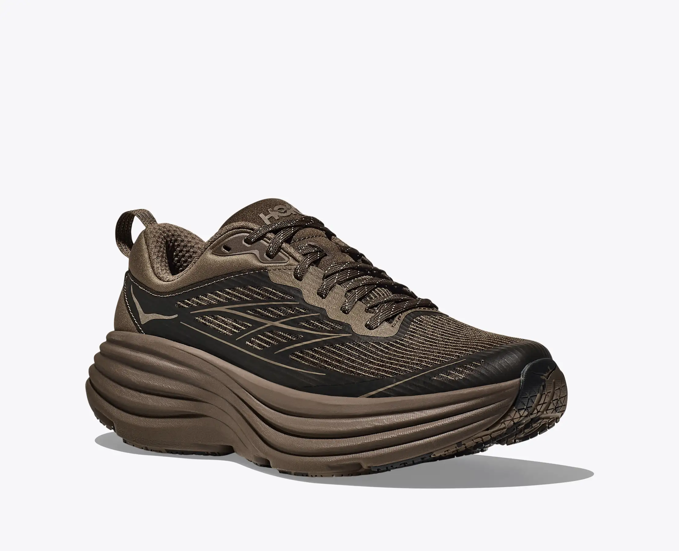 スパイク・シューズ HOKA BONDI 8 Stealth/Tech Bondi 8 Caged Road Running Shoe | HOKA®