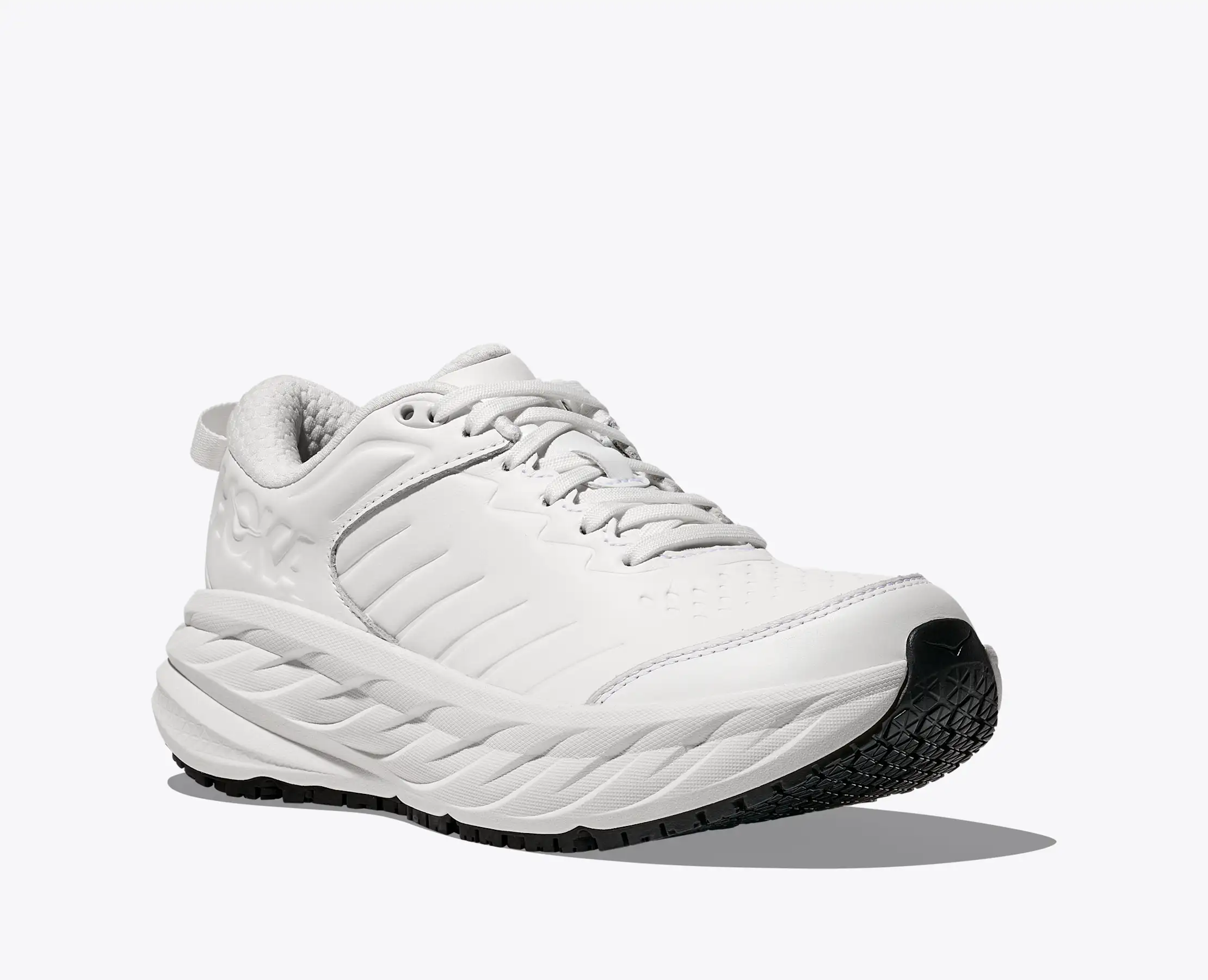 Women's Bondi SR Cushioned Leather Slip Resistant Shoe | HOKA®