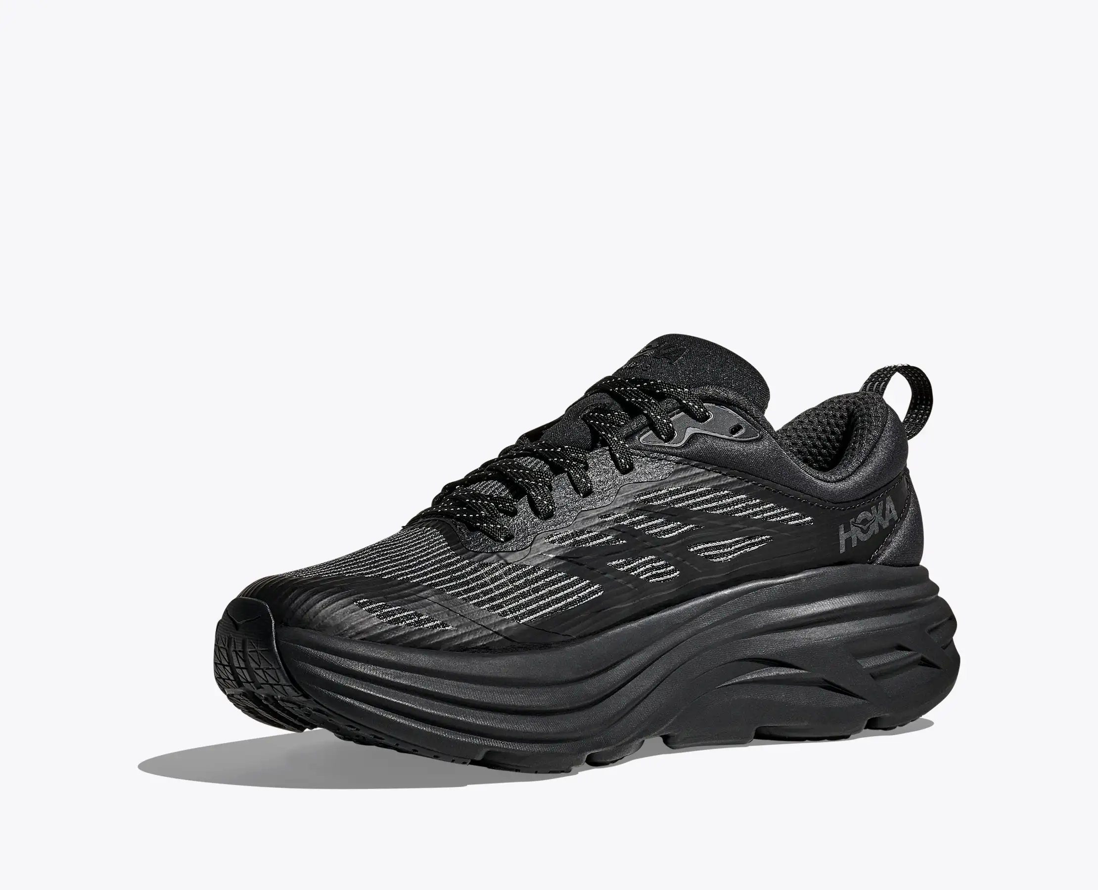 Chanchan 様HOKA ONE ONE BONDI 8 ブラック28cm Stealth/Tech Bondi 8 Caged Road Running Shoe | HOKA®