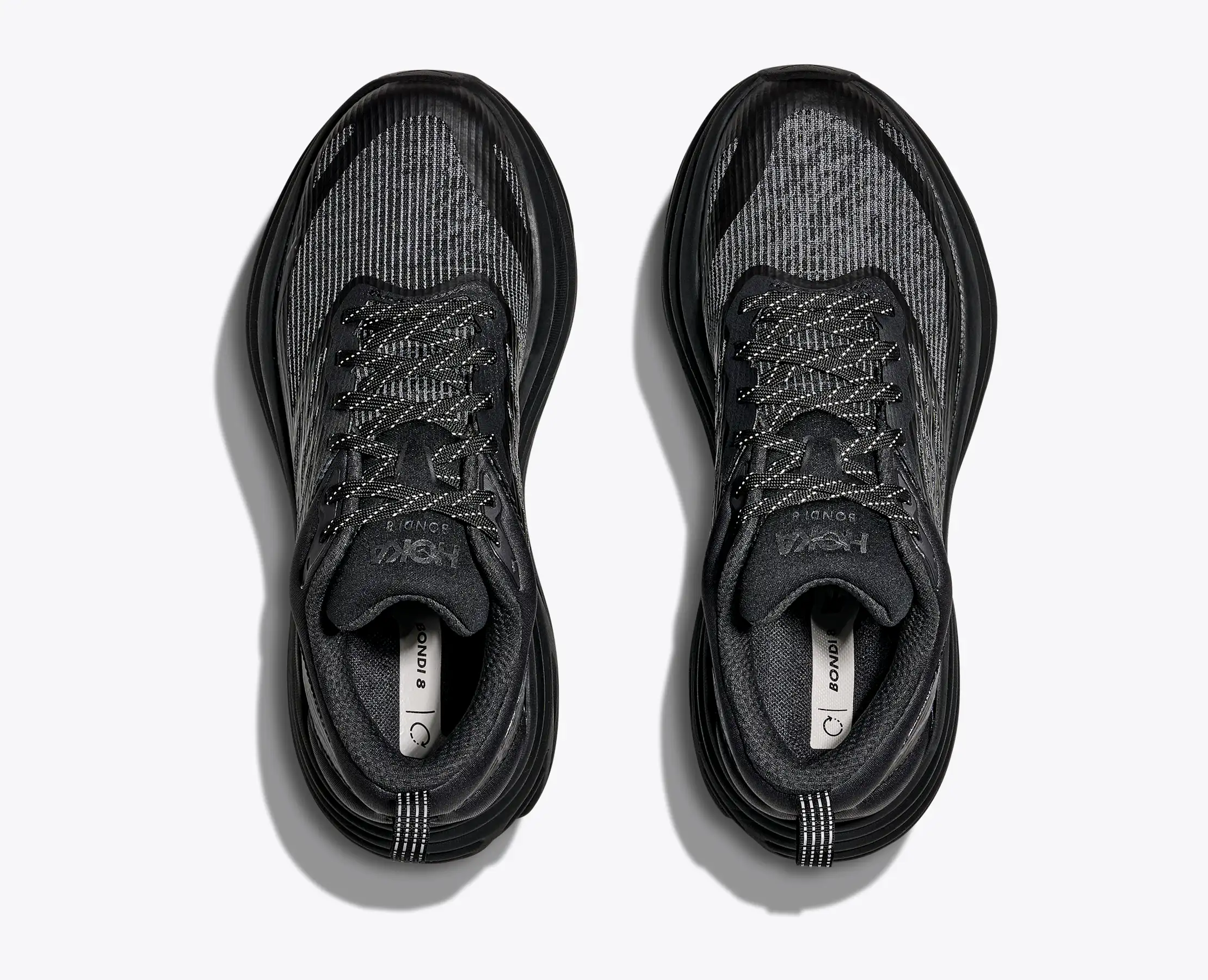 靴 HOKA STEALTH/TECH BONDI 8 CAGED Stealth/Tech Bondi 8 Caged Road Running Shoe | HOKA®