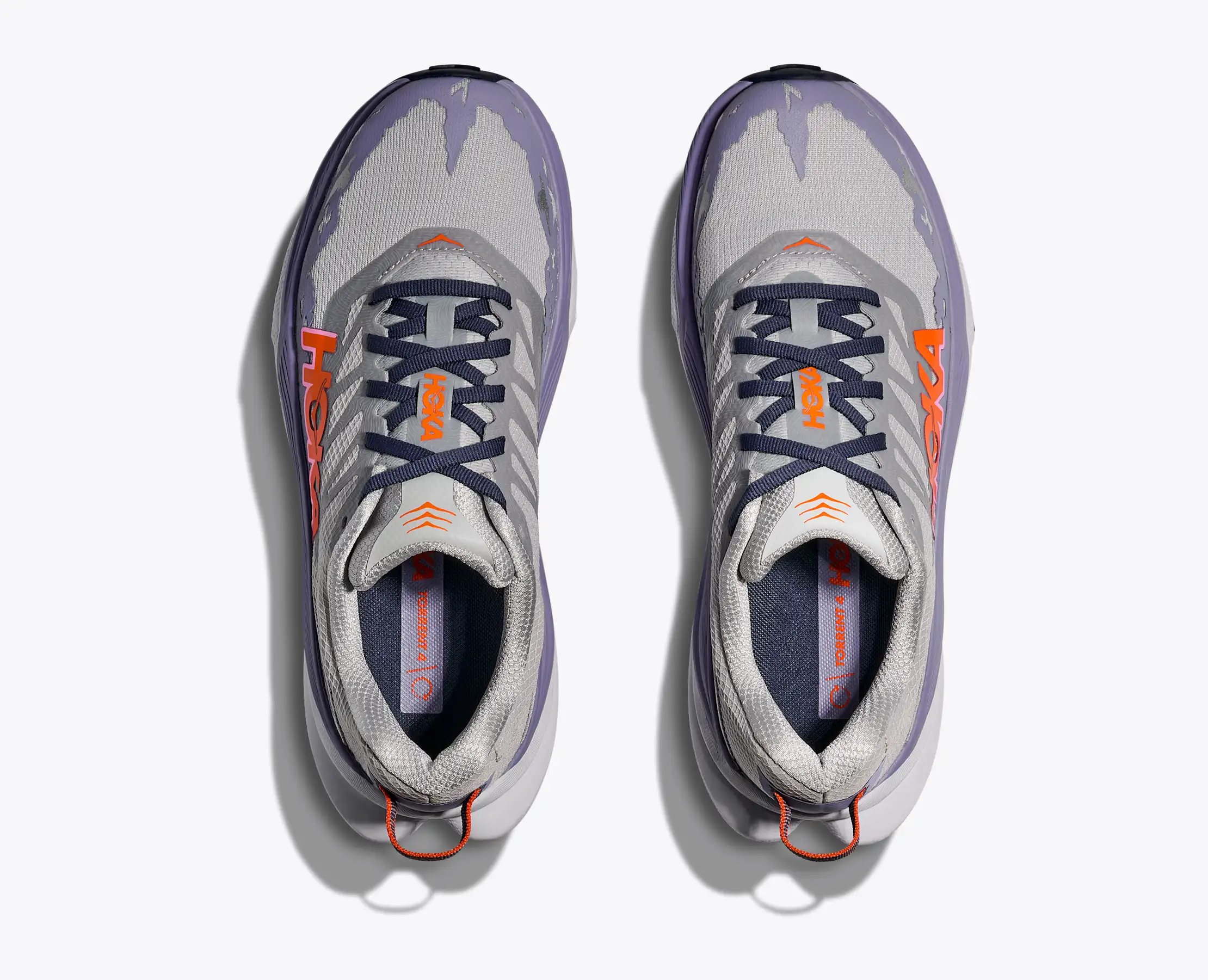 Hoka One One Men Torrent 4 Mesh Running Sneakers Blue-Gray Size 10.5 D Women main image 3