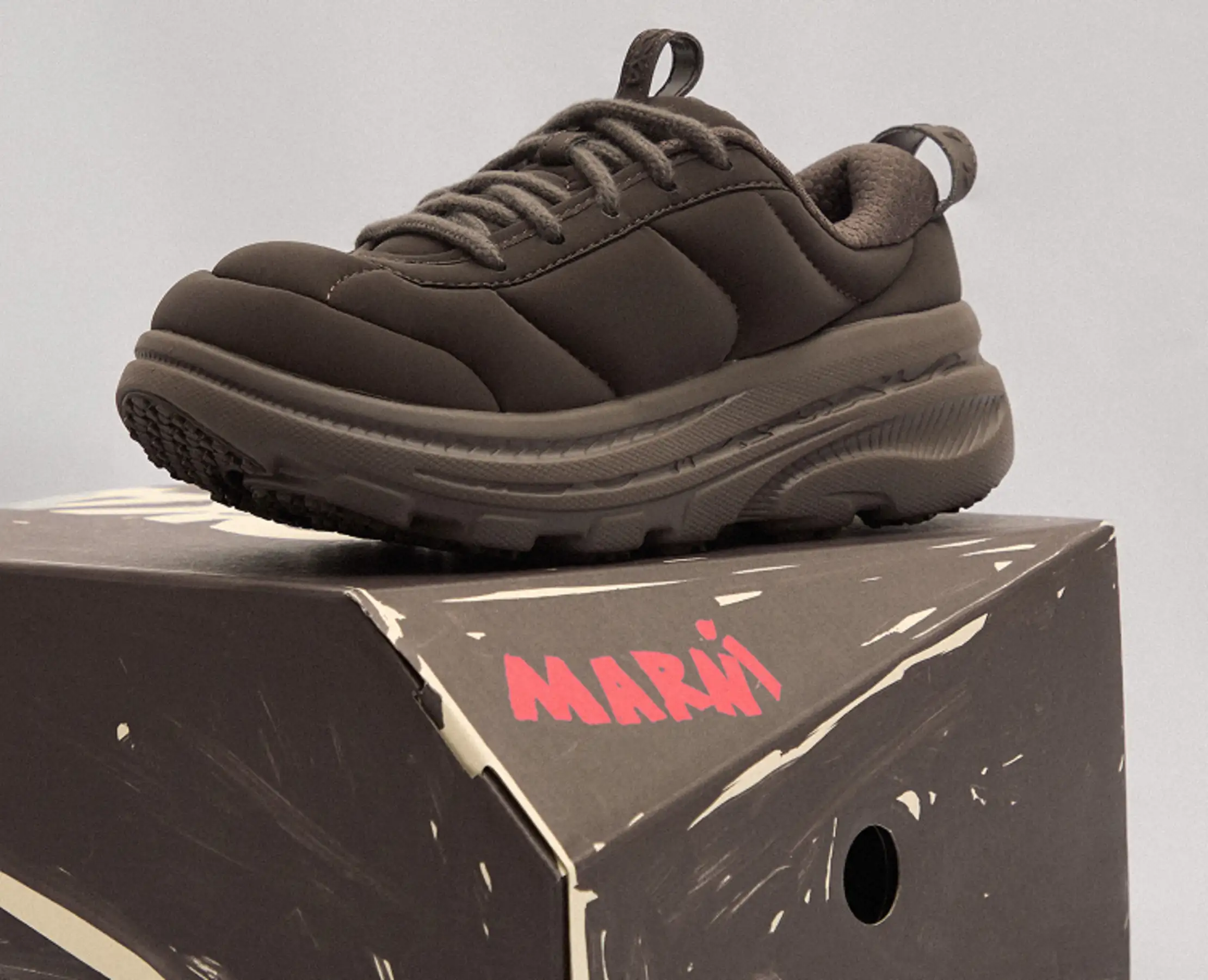 MARNI HOKA ブラウン 厚底スニーカー HOKA Bondi B3LS MARNI | HOKA® CH