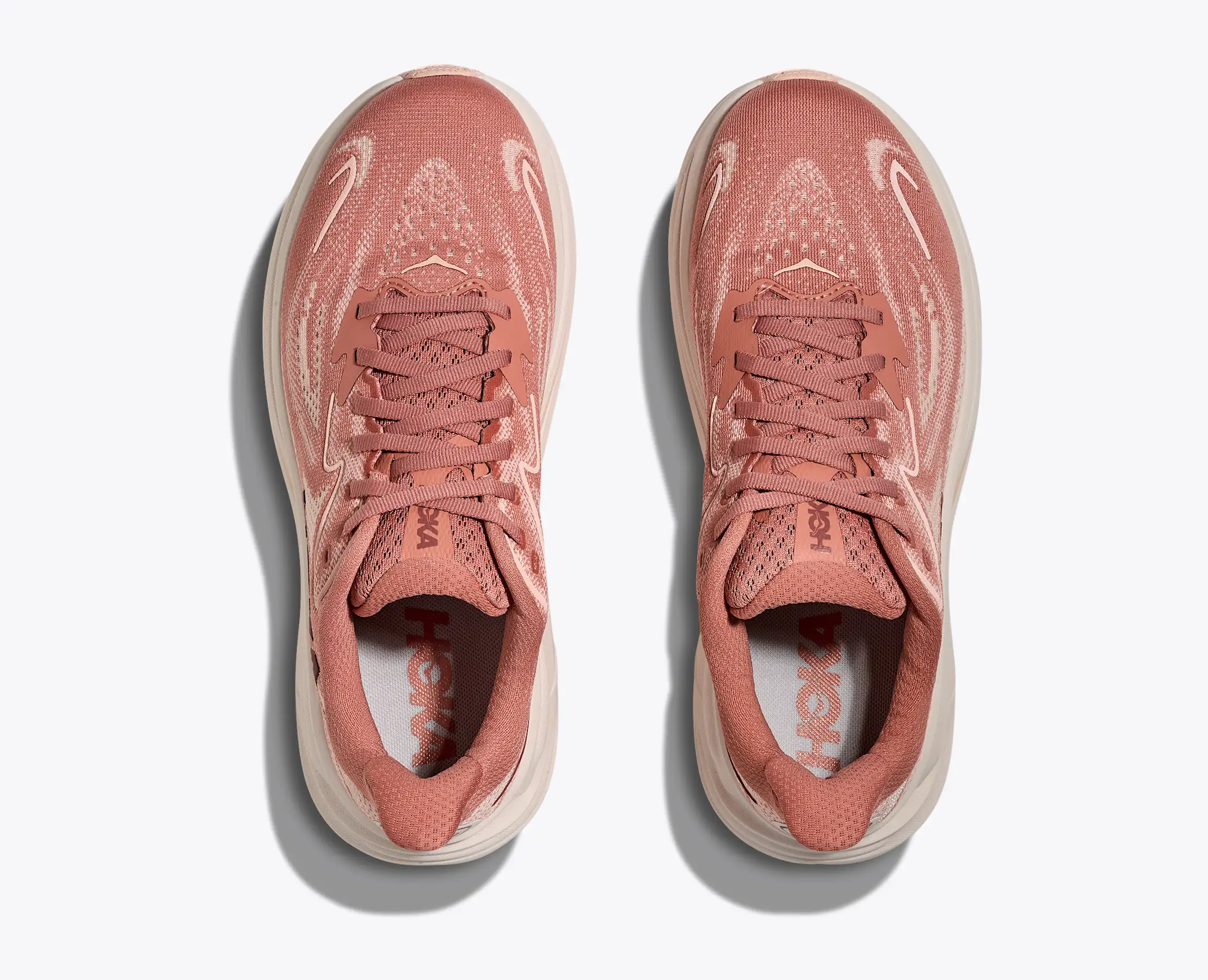 HOKA ランニングシューズ　CLIFTON 10 ピンク/ブラック Hoka Women's Clifton 10 Wide Pink