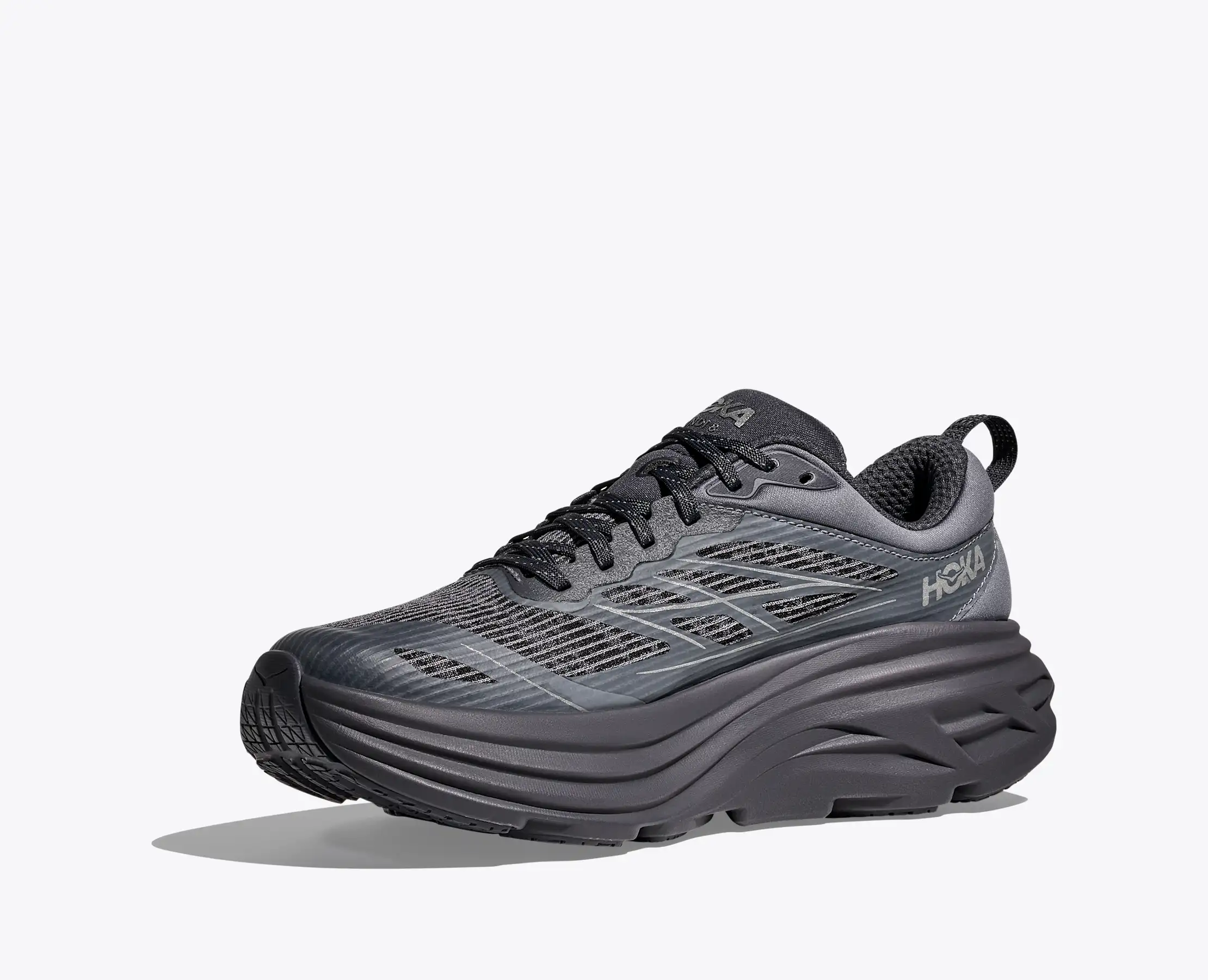 HOKA ONE ONE スニーカー US 8.5 Stealth/Tech Bondi 8 Caged Road Running Shoe | HOKA®