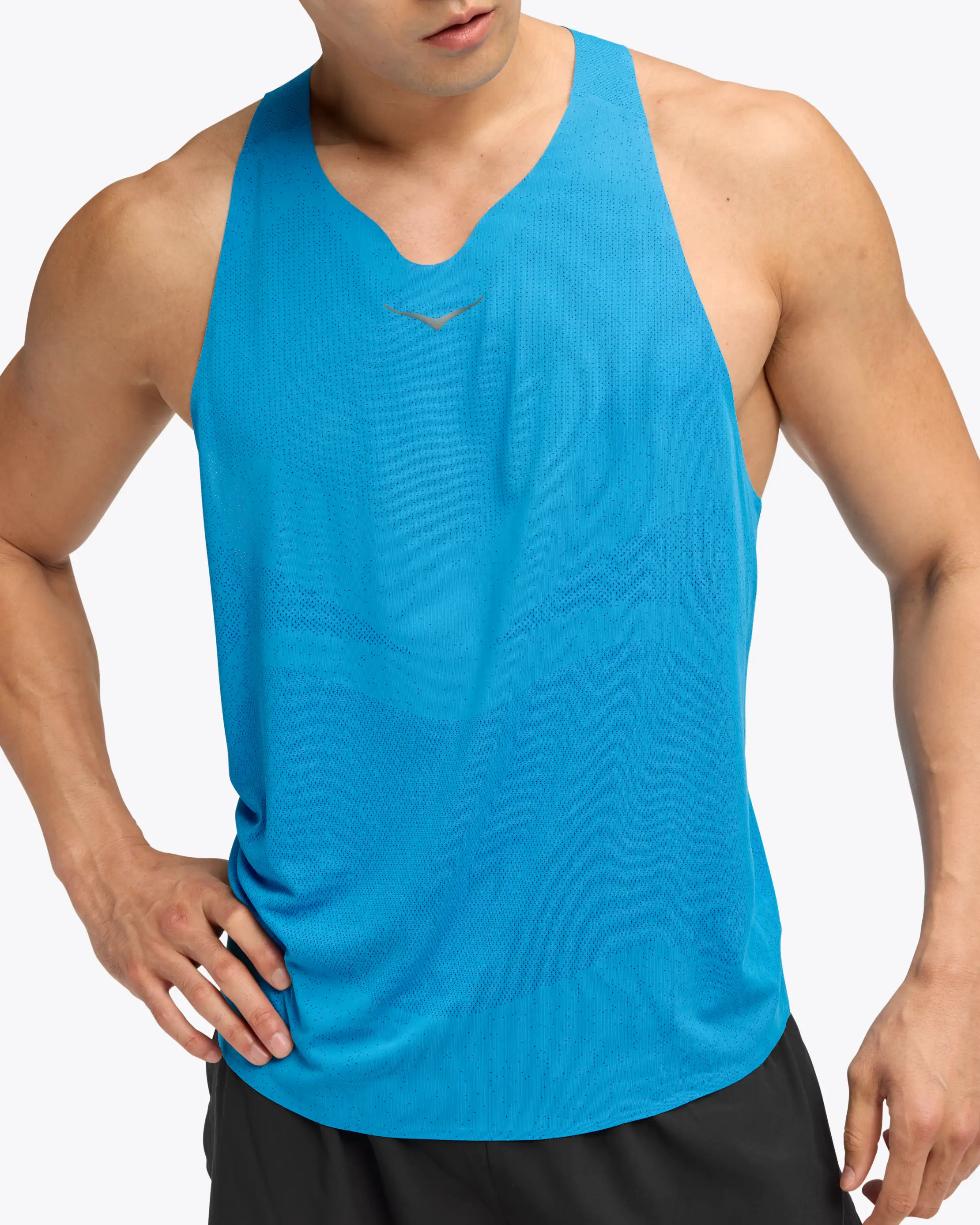 HOKA ホカオネオネ GLIDE SINGLET タンクトップ ランニング M UTMB MONT BLANC HOKA MENS GLIDE SINGLET