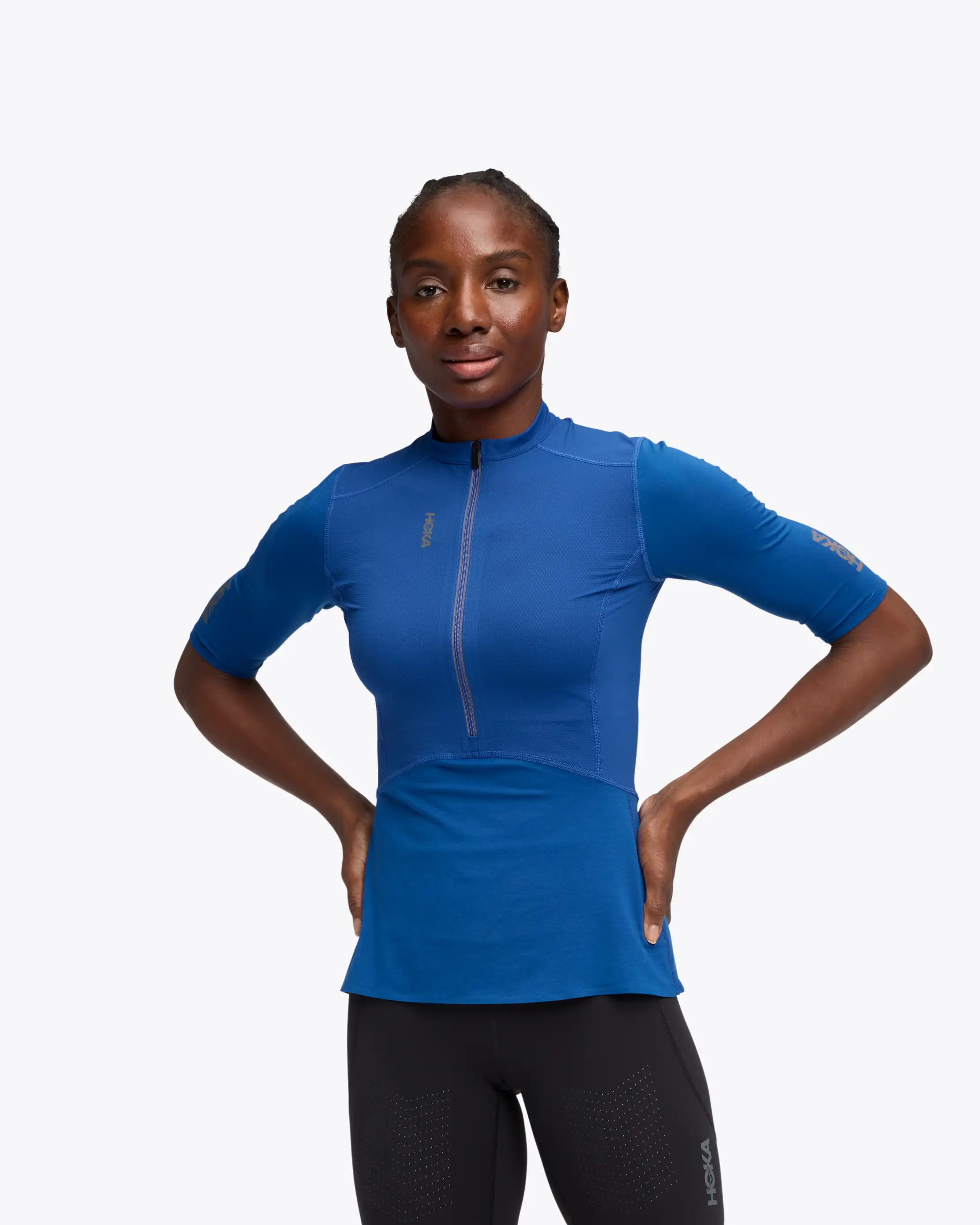 HOKA ONE ONE® SkyBreeze Short Sleeve Zip for Women | HOKA