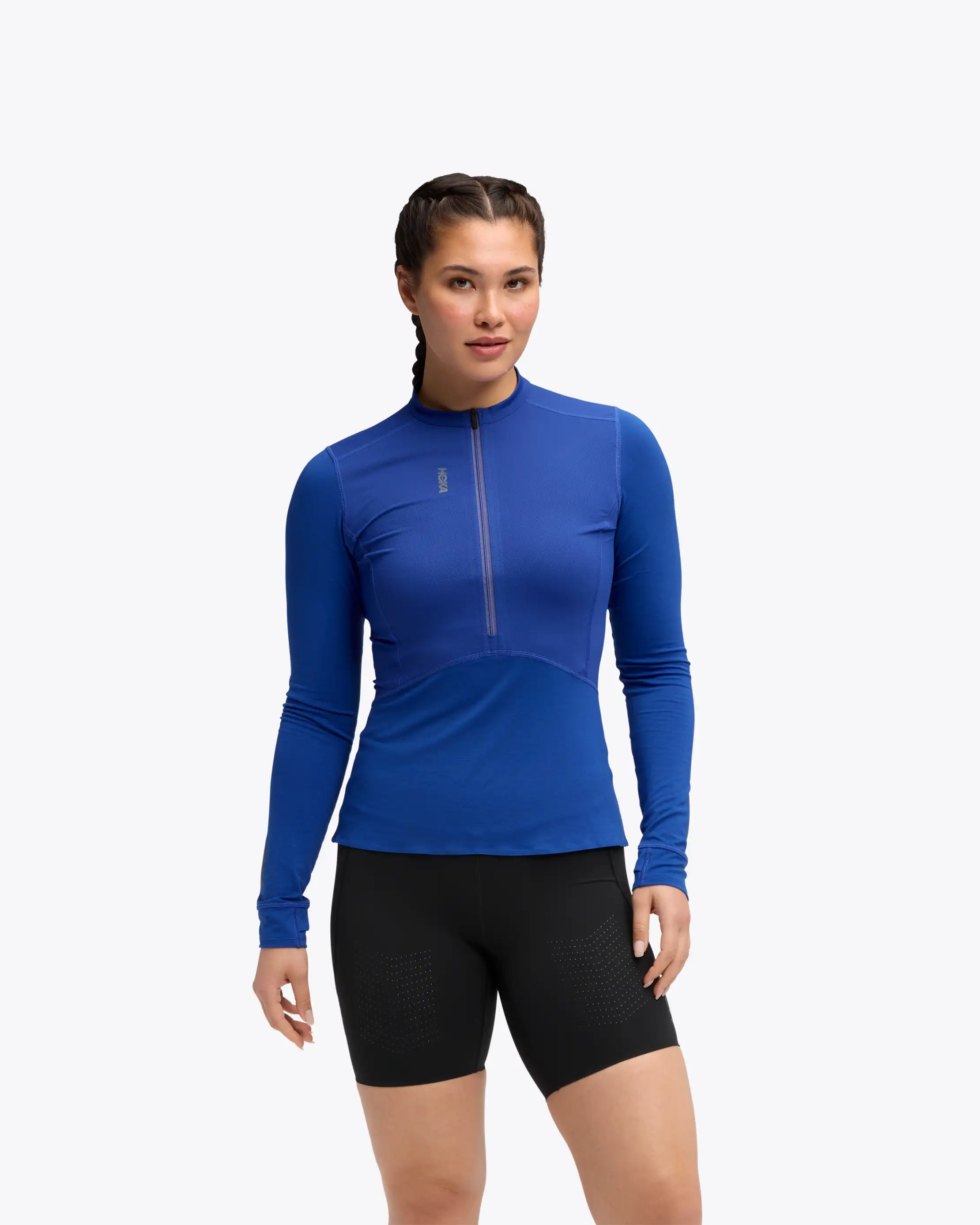 HOKA ONE ONE® SkyBreeze Long Sleeve Zip for Women | HOKA ONE