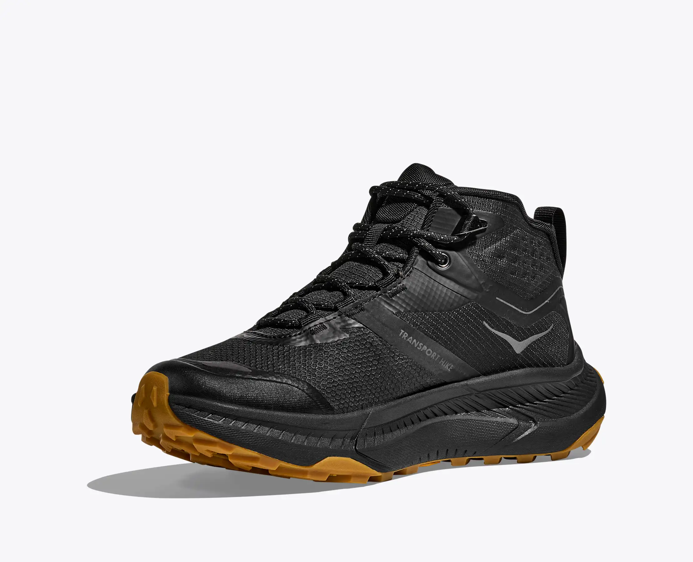 HOKA Black High-Top Hiking Boots size 9D HOKA ONE ONE® Anacapa 2 Mid GTX for Men | HOKA ONE ONE® main image 3