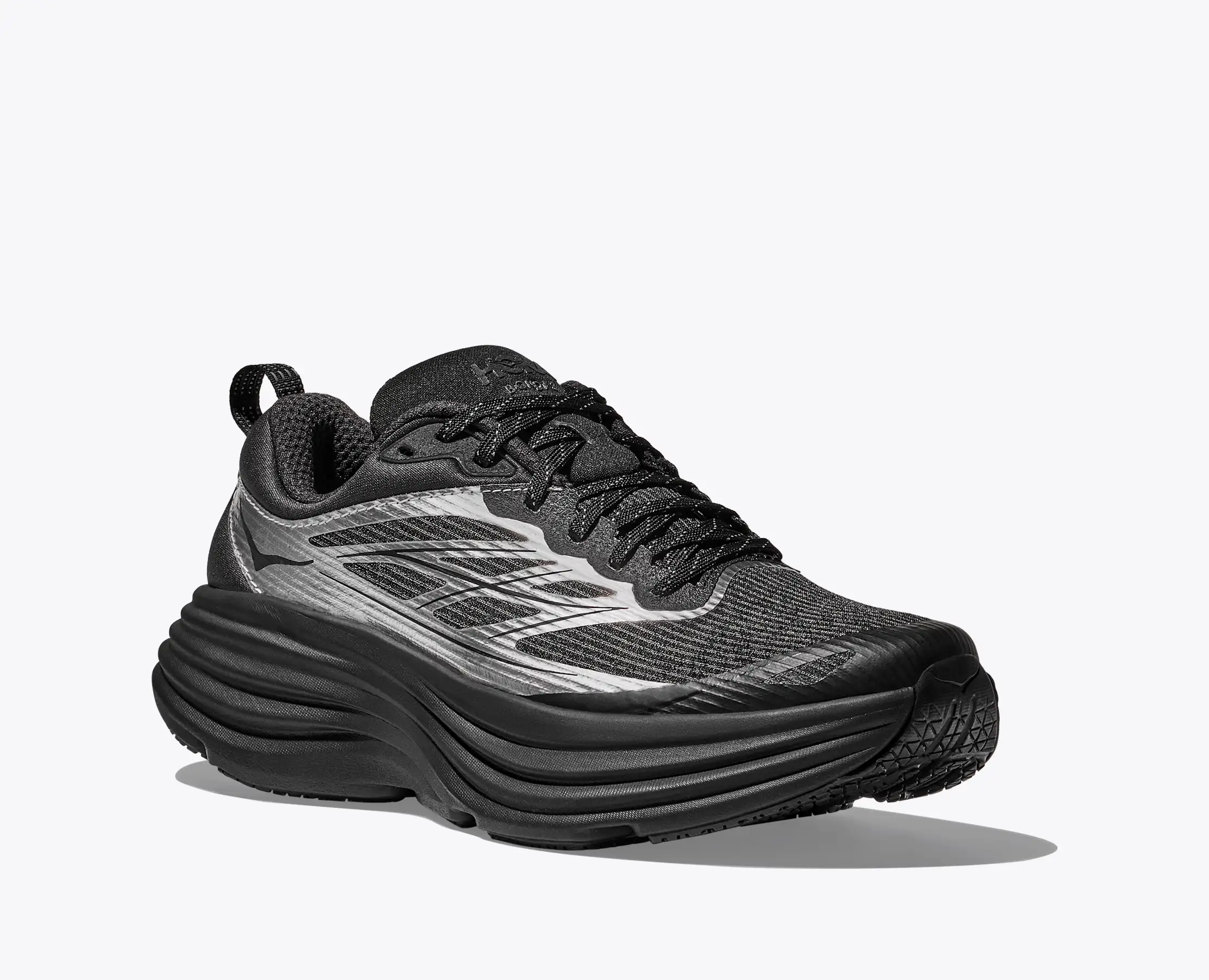 Stealth/Tech Bondi 8 Caged Road Running Shoe | HOKA® Stealth/Tech Bondi 8 Caged Road Running Shoe | HOKA®