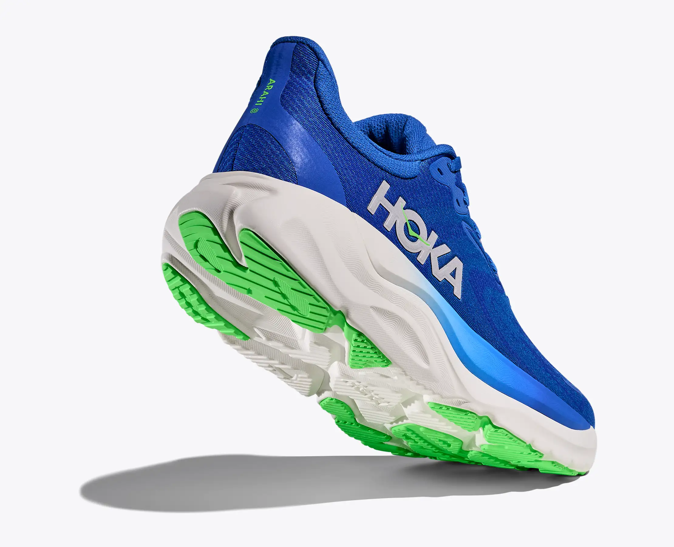 Hoka One One Men\'s Arahi Size 10.5 Running Shoe Amazon.com | HOKA Arahi 7 Mens Shoes Size 10.5, Color: Frost  main image 4