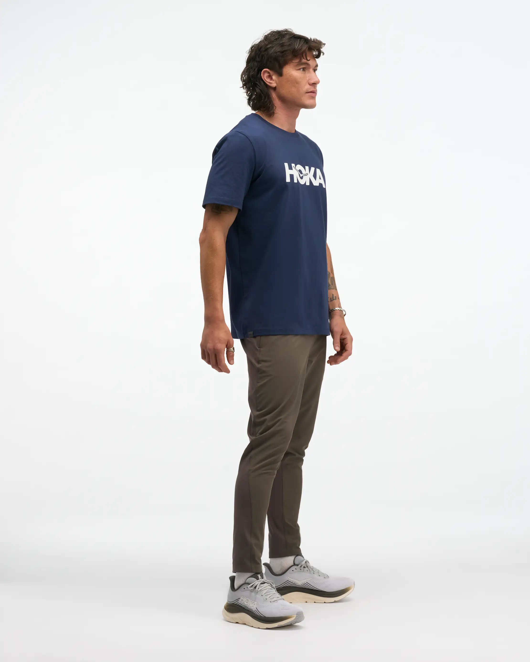 HOKA ONE ONE® Core Logo CTN SS Tee for Men | HOKA ONE ONE®