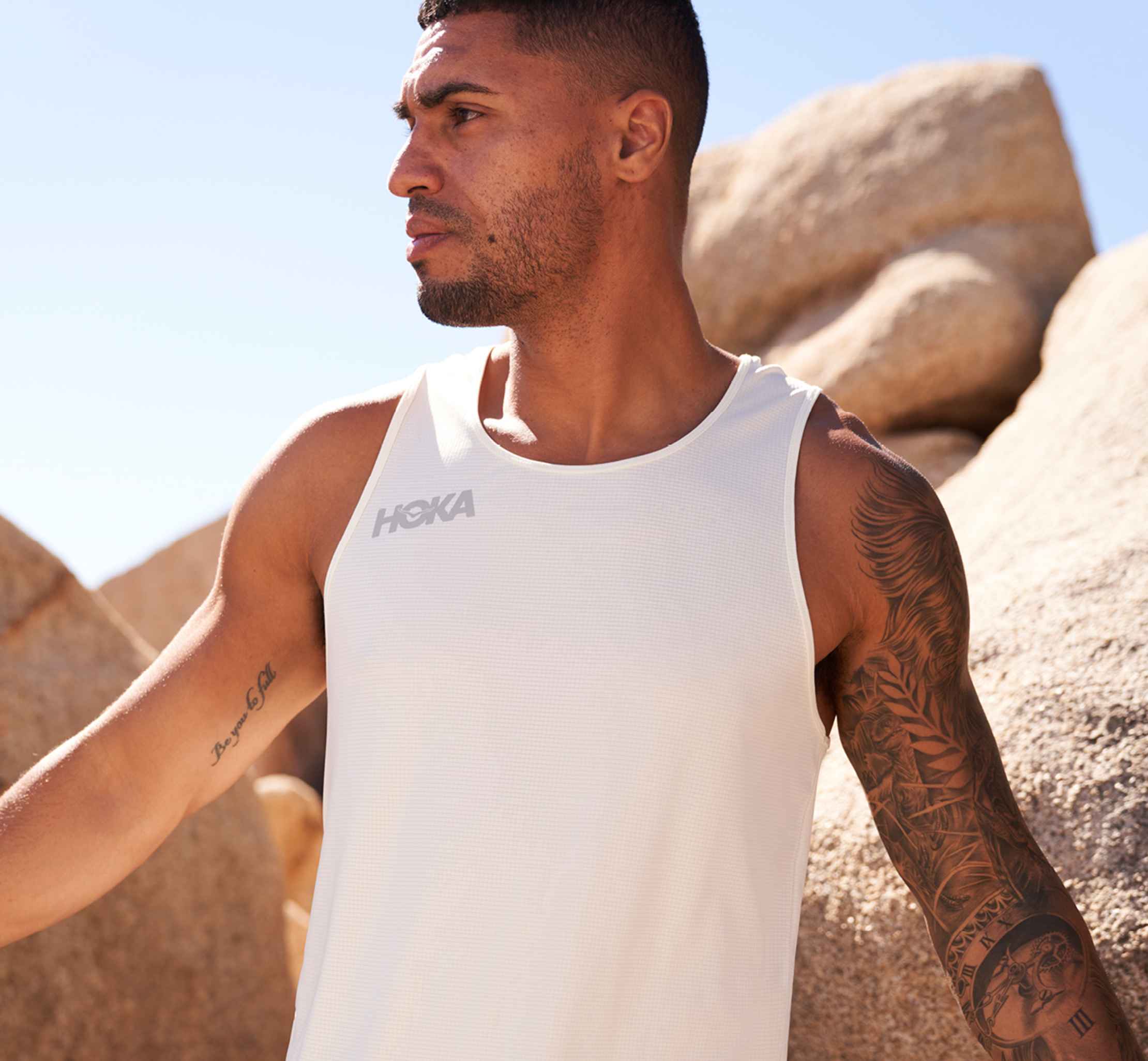 HOKA® MEN'S SINGLET HOKA - BLACK SINGLET - MENS | BillyCvecko|TOADLYFE