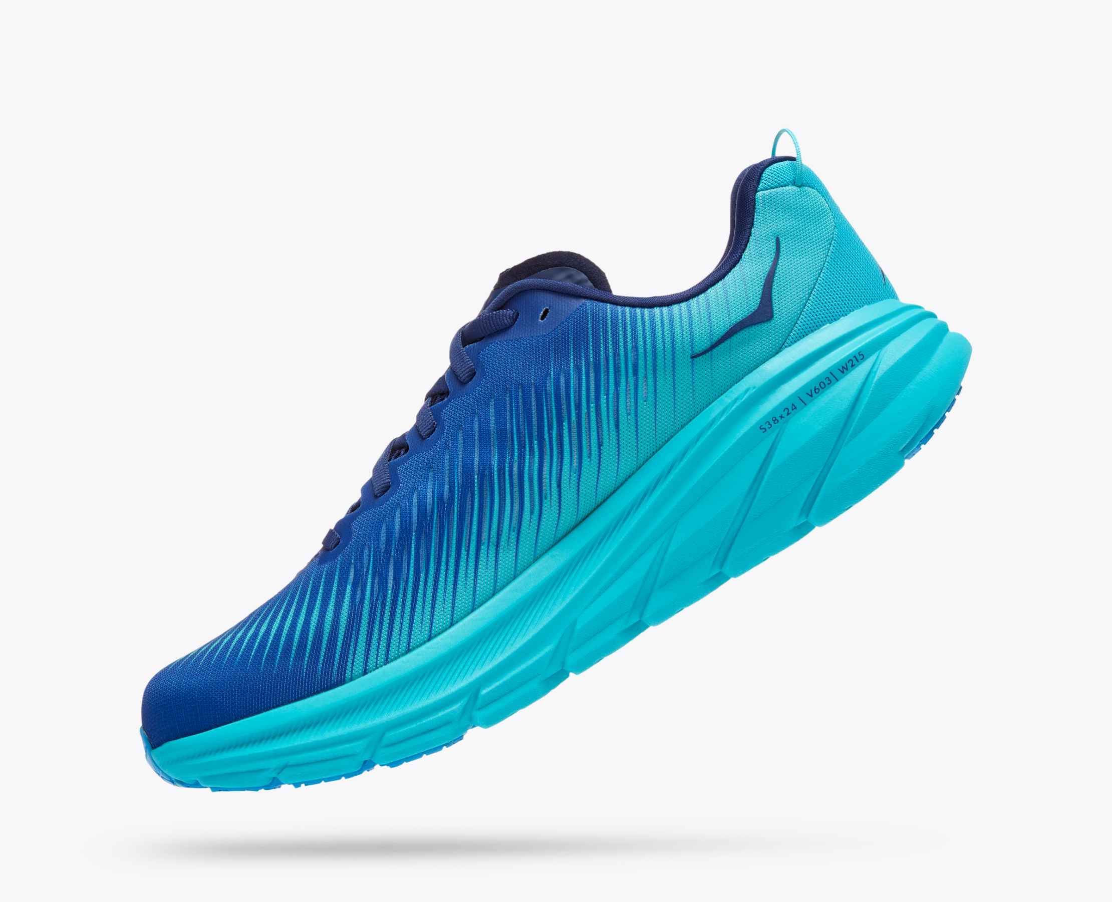 ☆HOKA☆ Men's Lincoln 3 Sky Blue 1119395IWDB 1119395-IWDB Hoka One One Rincon 3 Men's Blue Running Shoes 1119395-CSVO