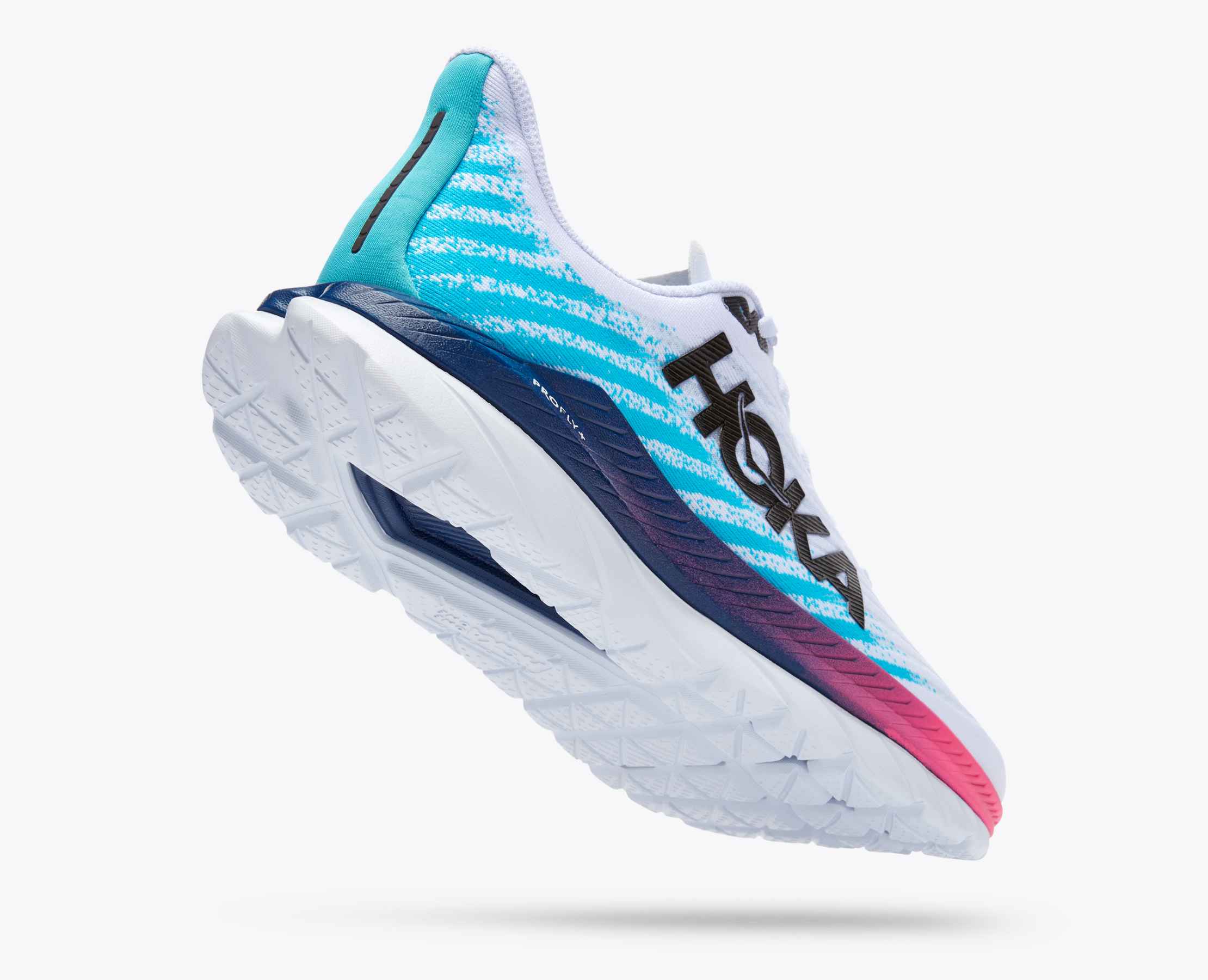 HOKA ONE ONE-MACH 5 BLUESTEEL / SUNLIT OCEAN - Running shoe