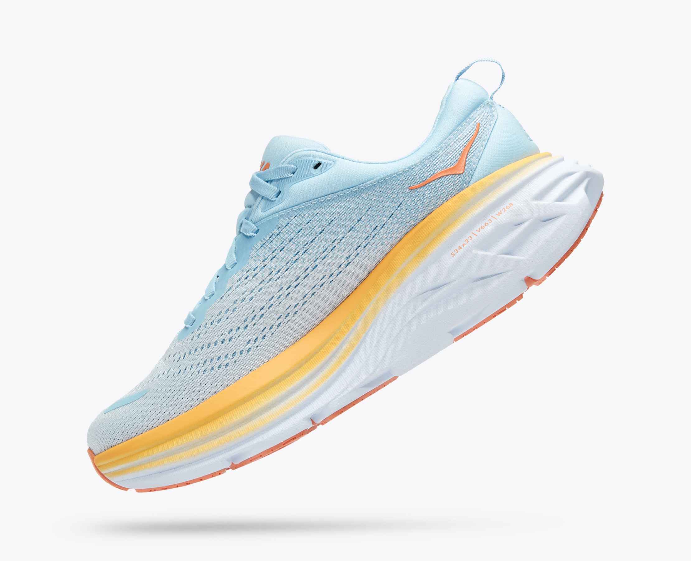 Amazon.com | Hoka Men's Bondi 8 Sneaker, Black/White, 11.5