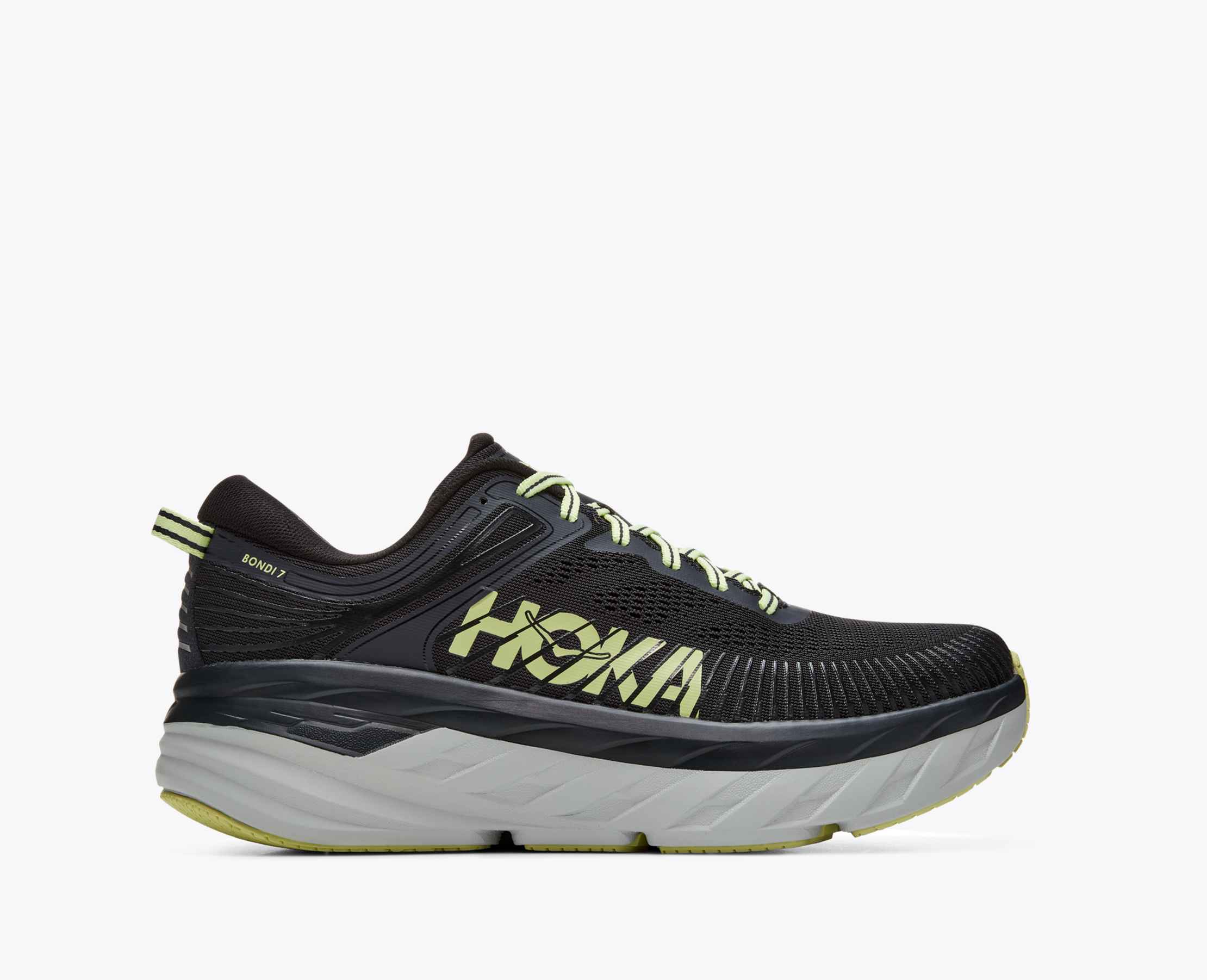 HOKA BONDI7ブラック 10.5 Men's HOKA Bondi 7 Black/Black Mesh – Footwear etc.