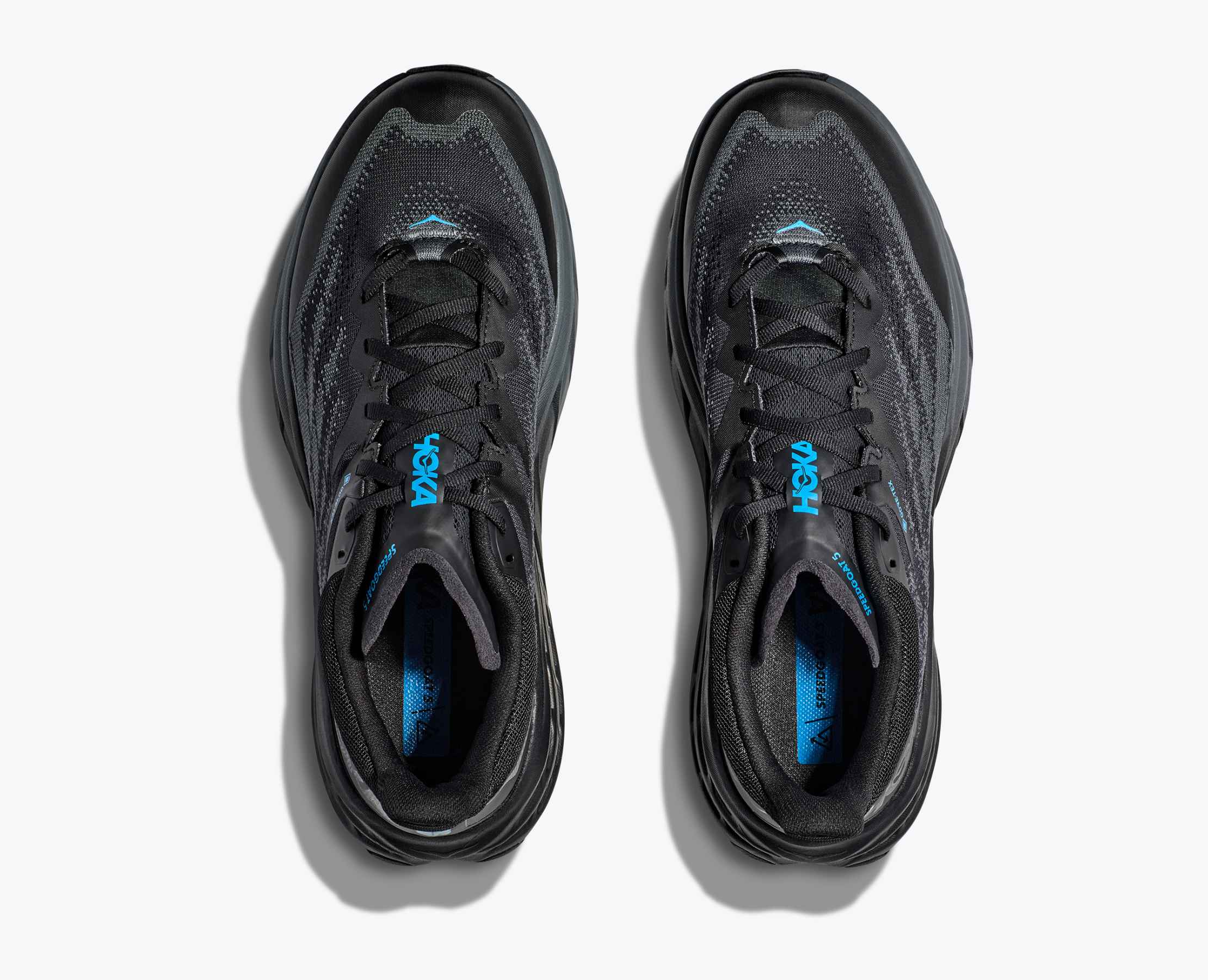 MEN'S HOKA SPEEDGOAT 5 GTX SPIKE | BLACK / BLACK – Randy's Shoes