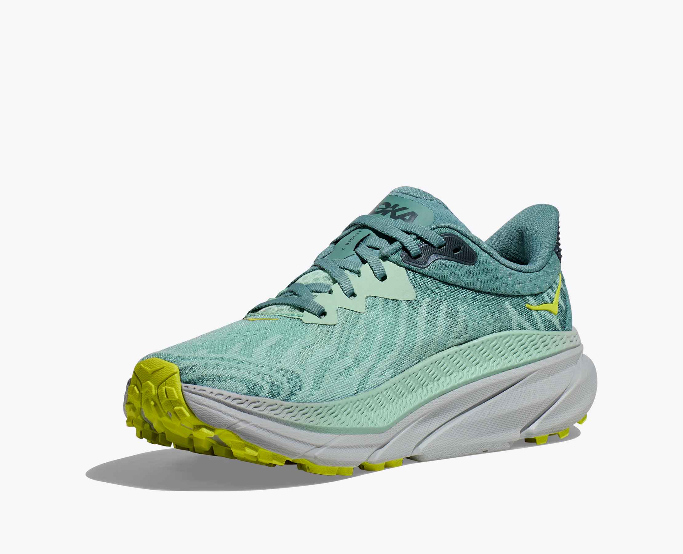 ★TOUT Y EST★ Ringkle Eco Messenger Green Check LMS5362-FGR Challenger 7 Versatile Running Shoe | HOKA®
