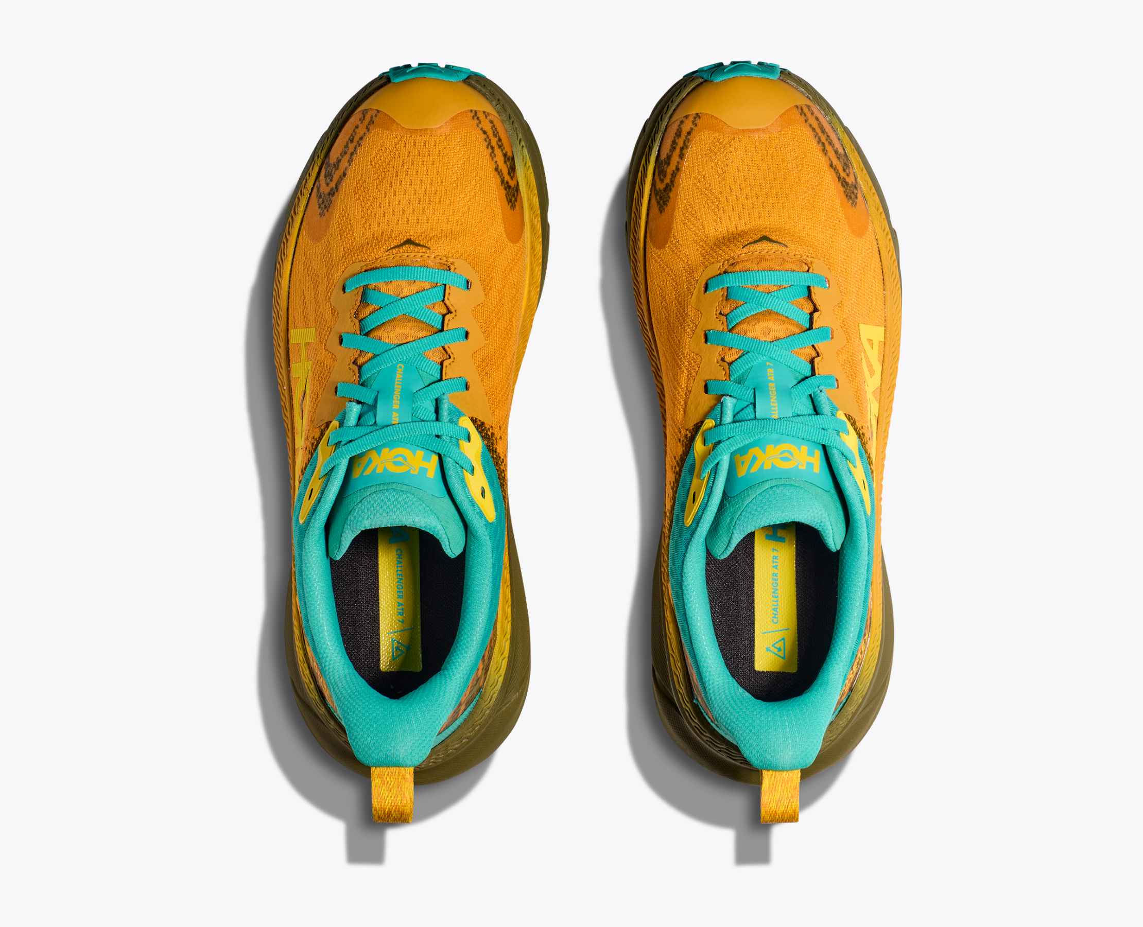 ◆HOKA◆ Men's Challenger ATR 7 Gore-Tex Blue Green 1134501O Hoka Challenger ATR 7 GORE-TEX Trail Running Shoes Men's