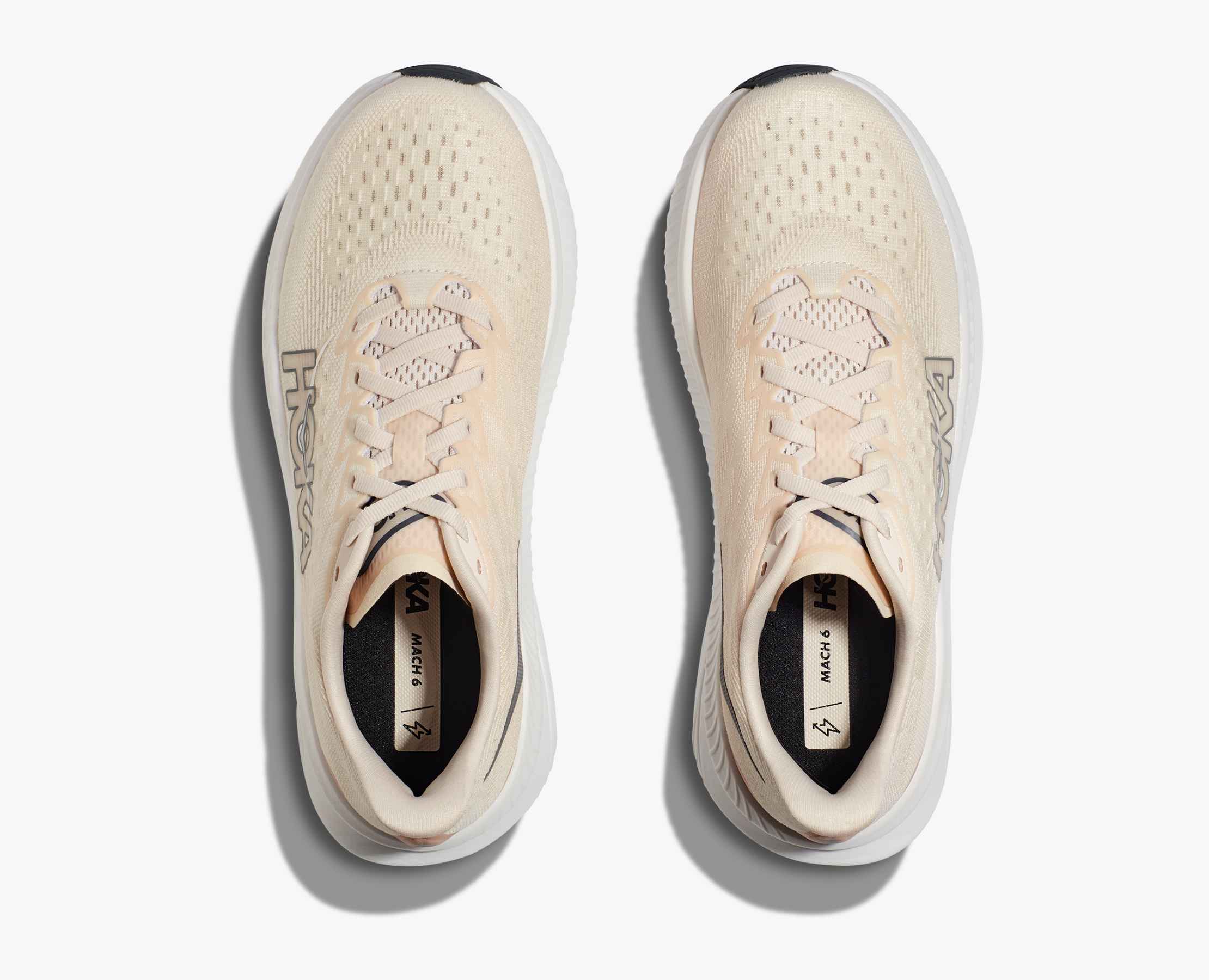HOKA ランニングシューズ ベージュMACH6 28cm マッハ6 HOKA ランニングシューズ ベージュMACH6 28cm マッハ6