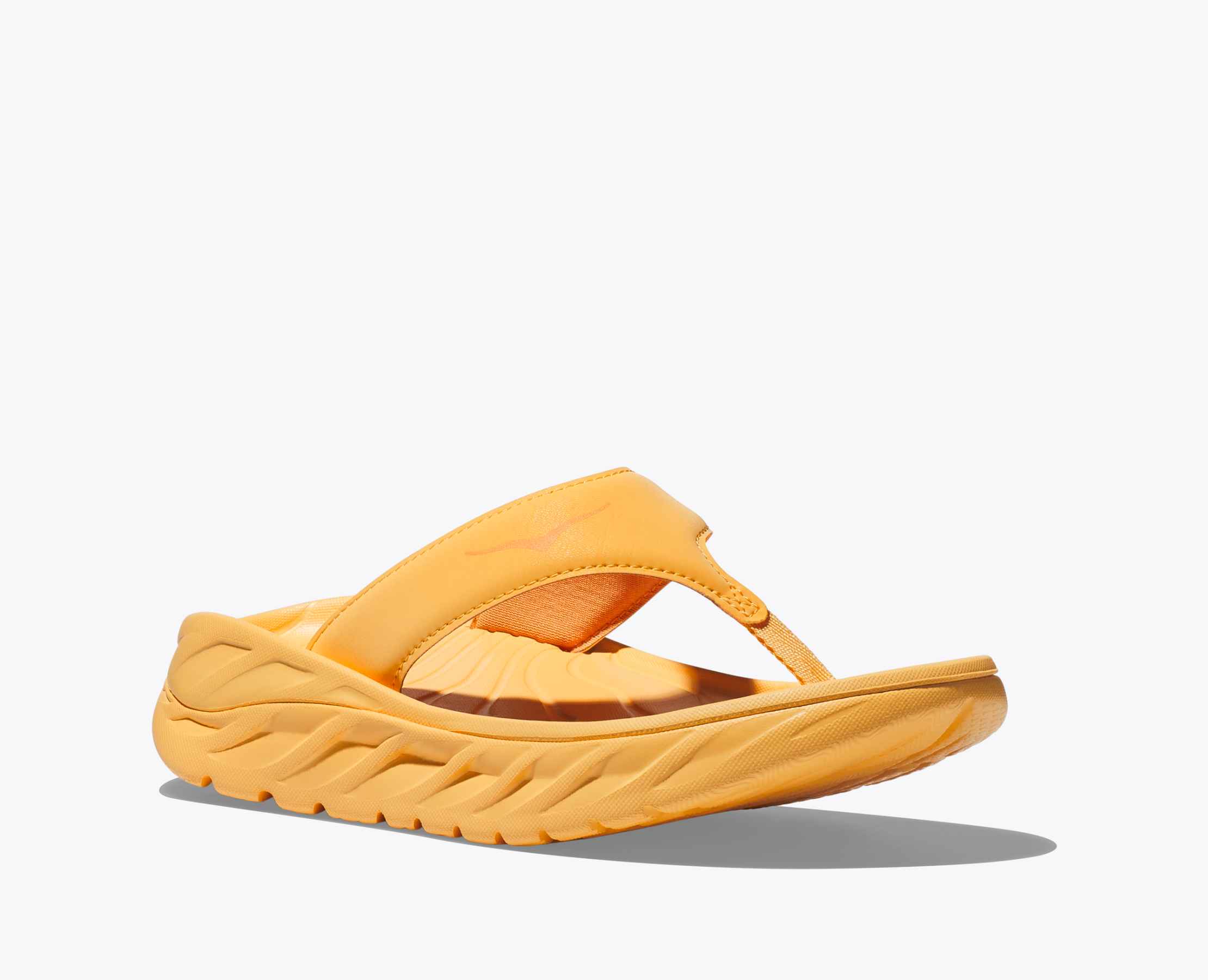 ★HOKA★(W) ORA Recovery Flip★Summer Song Amber Hoka ORA Recovery Flip Flops Summer Song/Amber Yellow Women