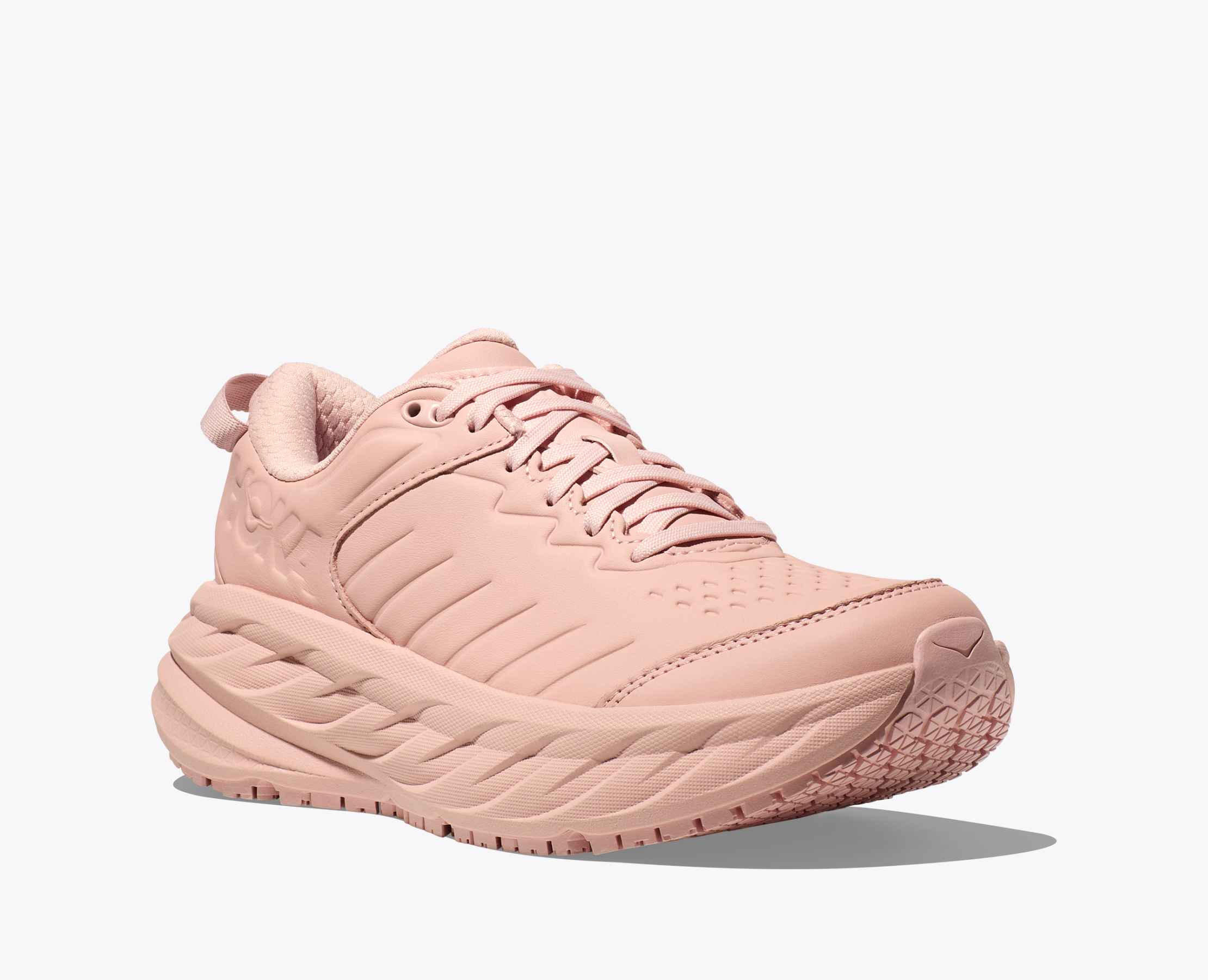【Hoka】◆(W) Bondi SR Peach Whip◆1110521-PHW◆ Women's Bondi SR Cushioned Leather Slip Resistant Shoe | HOKA®