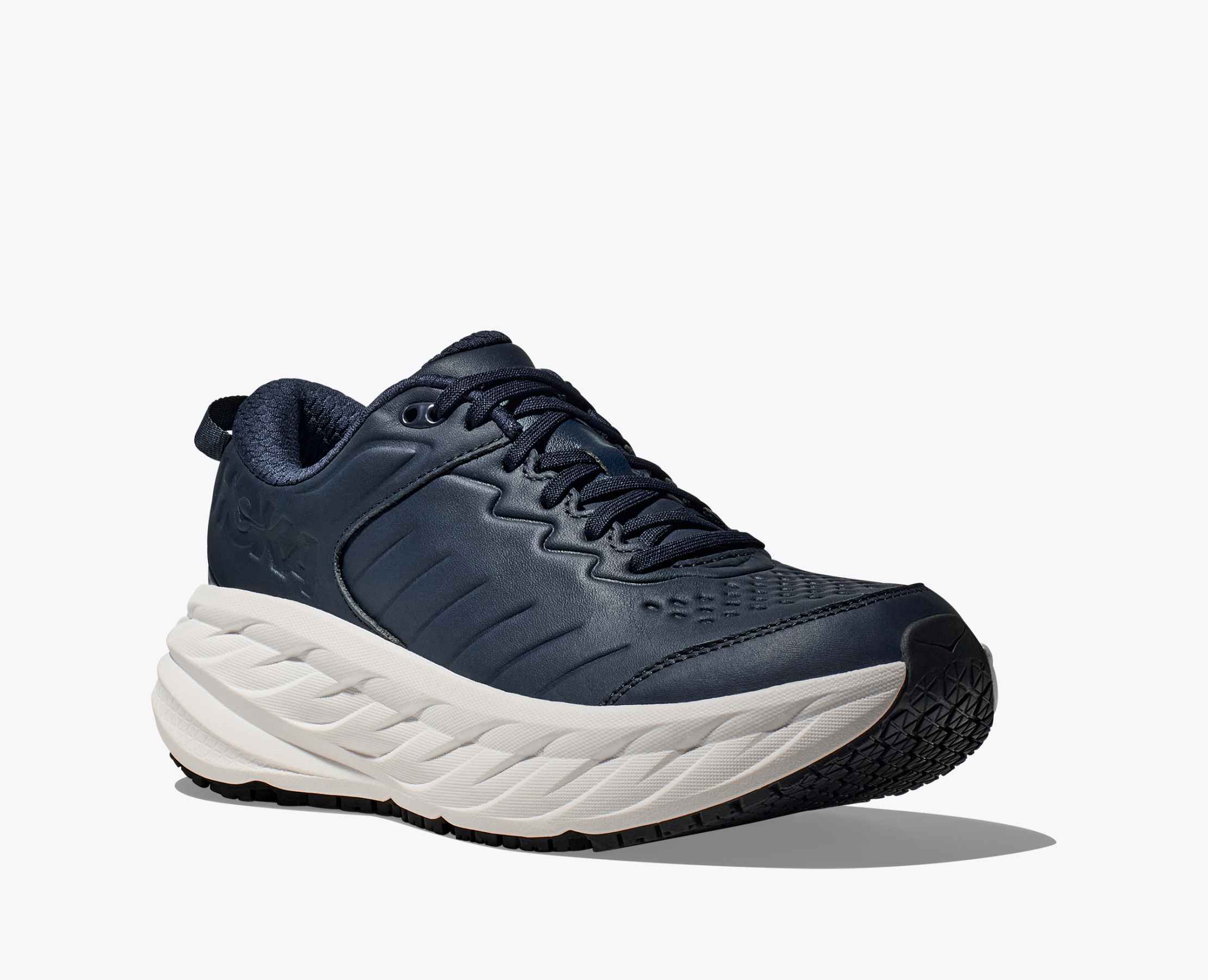 ホカオネオネ ボンダイSR 26cmメンズ Men's Bondi SR Cushioned Leather Slip Resistant Shoe | HOKA®