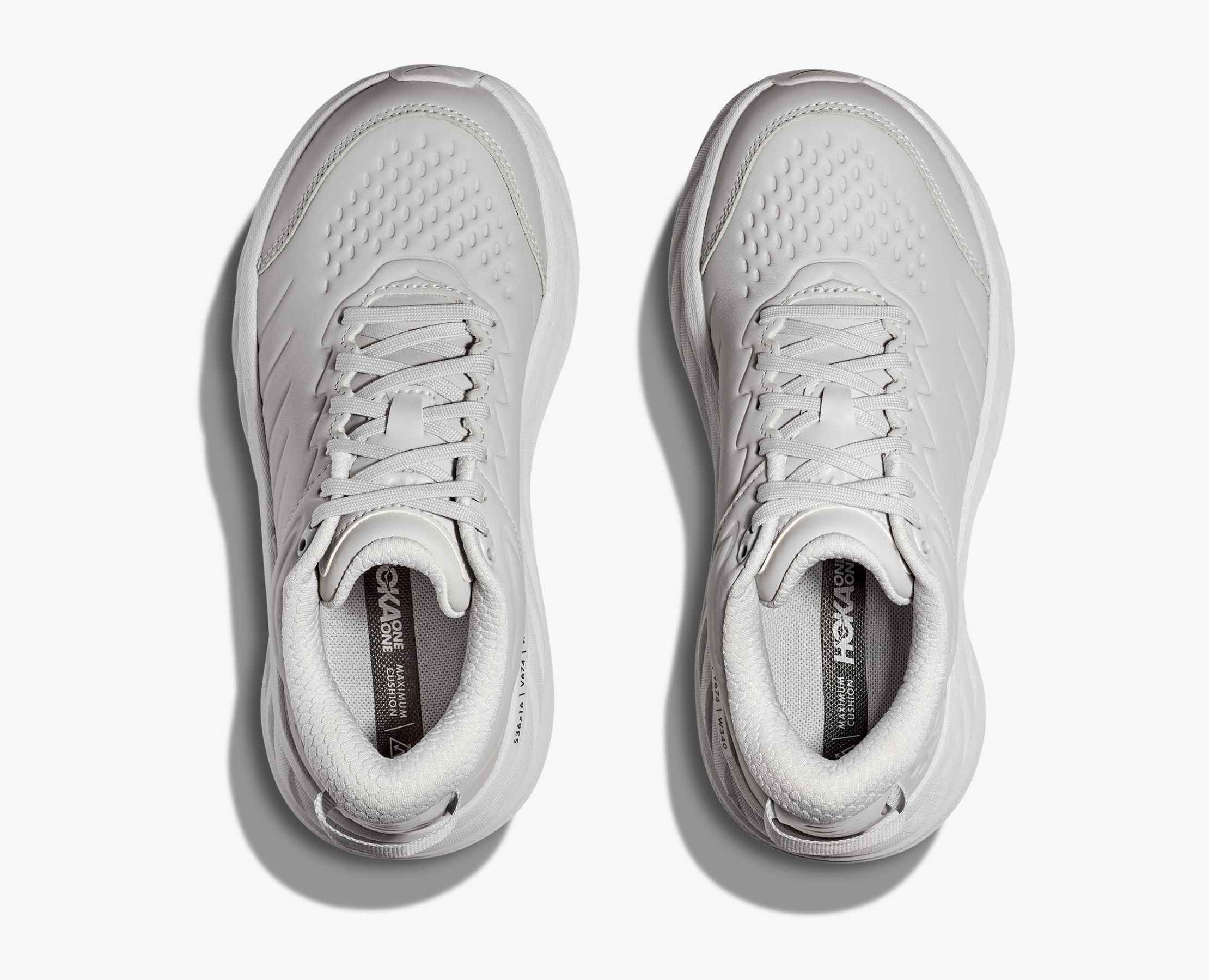 Hoka Men Sr White Hoka Non Slip Shoes Women's Bondi SR Cushioned Leather Slip Resistant Shoe HOKA®