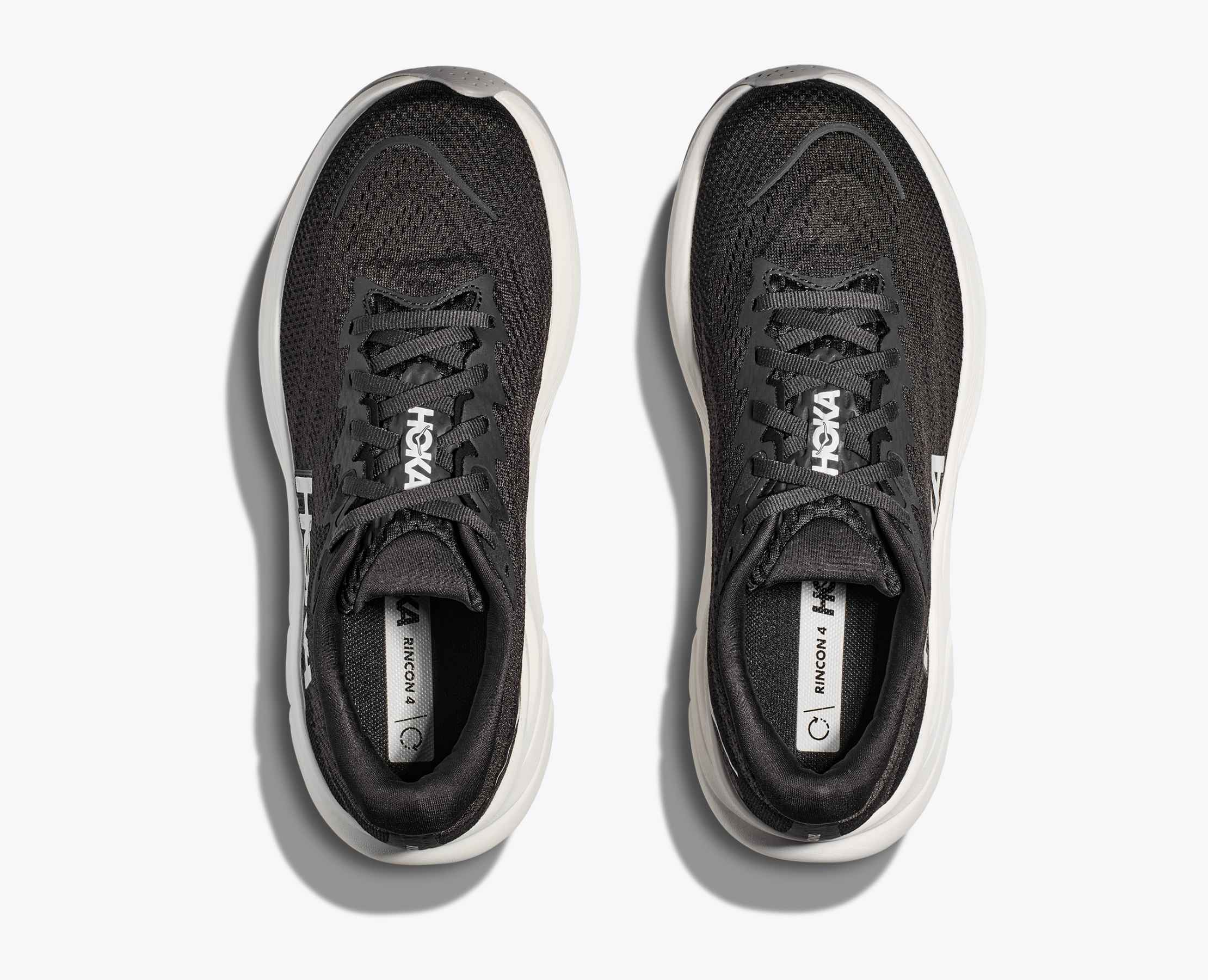 HOKA Rincon 4 Women Running Sneakers Black/White main image 0
