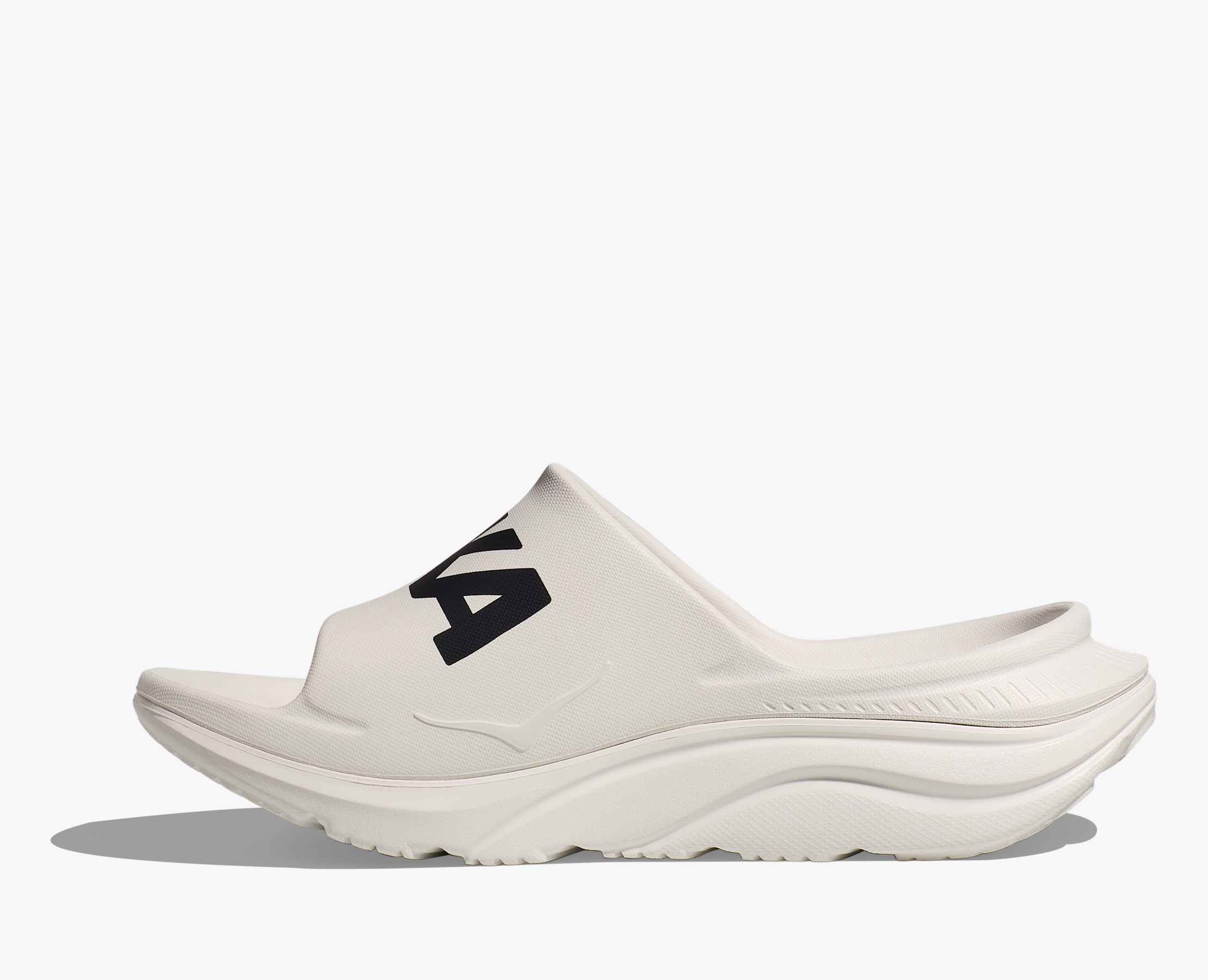 ホカ オラ ビッグロゴ スライド Hoka Ora Athletic Slide White ホカ オラ ビッグロゴ スライド Hoka Ora Athletic Slide White