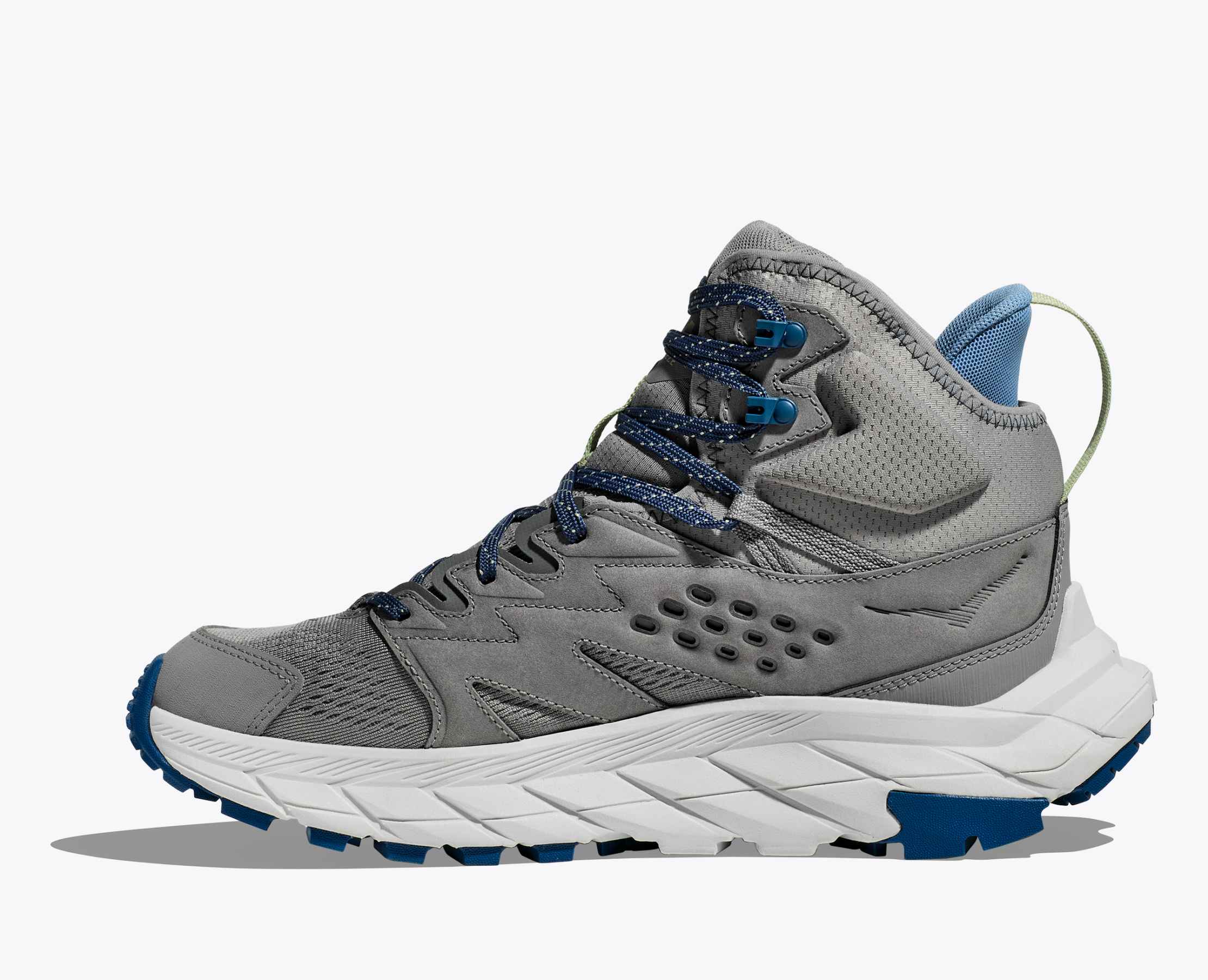 ☆HOKA☆ Men's Anacapa Breeze Mid Dark Grey 1134505CHMS 1134 Anacapa Breeze Mid Breathable Running Shoe | HOKA®