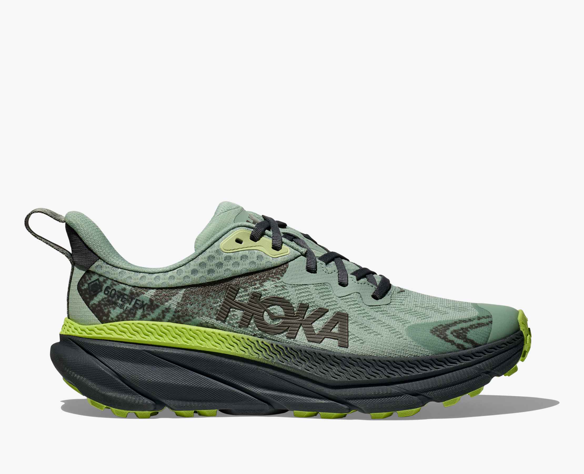 ☆HOKA☆ Men's Challenger ATR 7 Gore-Tex Blue Green 1134501O Challenger 7 GTX Lightweight Running Shoe | HOKA®
