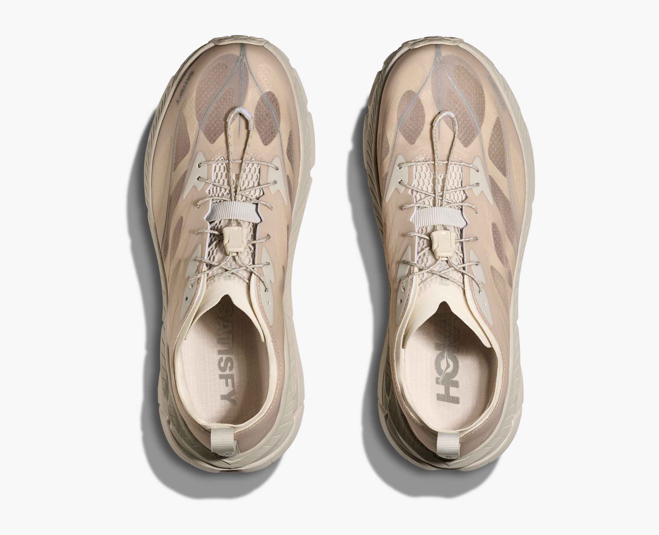 SATISFY HOKA Mafate Speed 4 Lite STSFY Bone Coffee