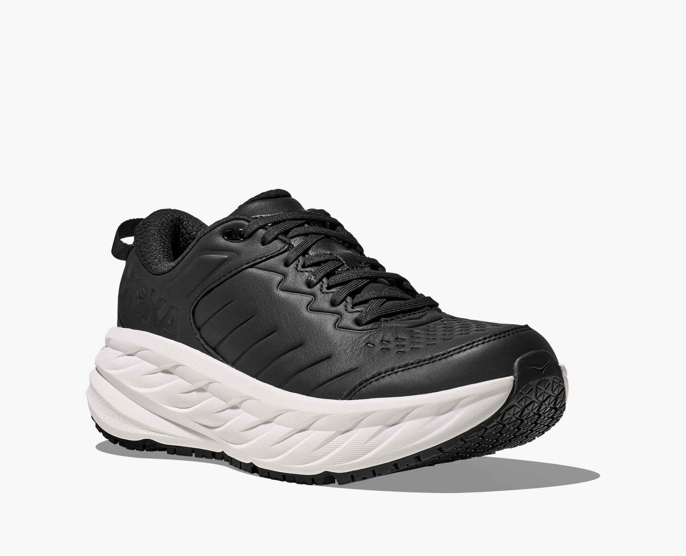 Men's Bondi SR Cushioned Leather Slip Resistant Shoe | HOKA®
