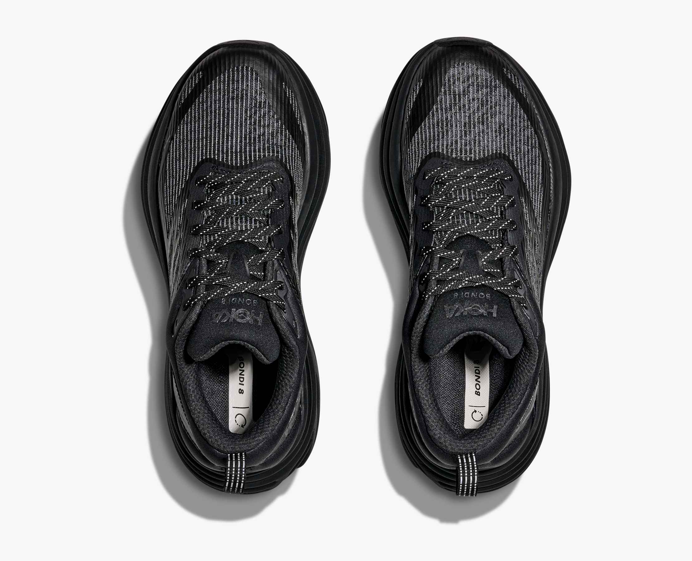 HOKA Bondi 8 ブラック シューズ 25.5 Stealth/Tech Bondi 8 Caged Road Running Shoe | HOKA®
