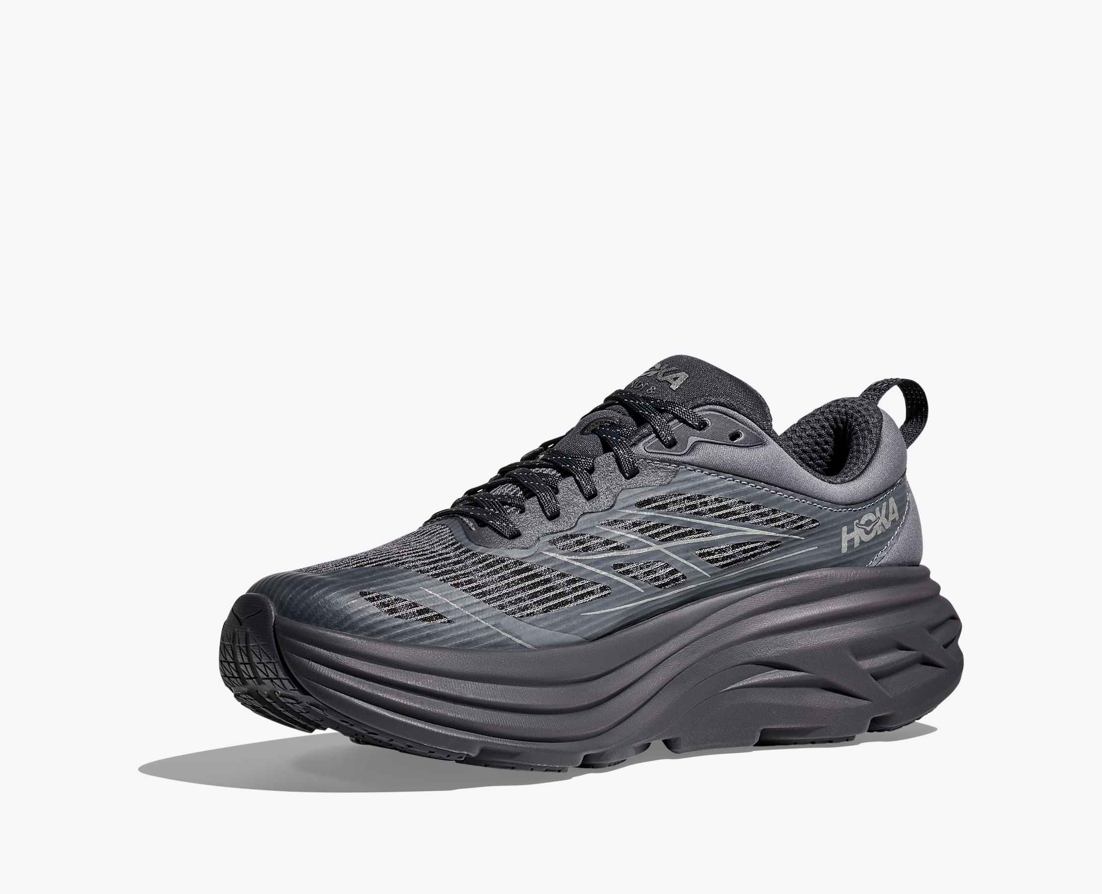Stealth/Tech Bondi 8 Caged Road Running Shoe | HOKA®