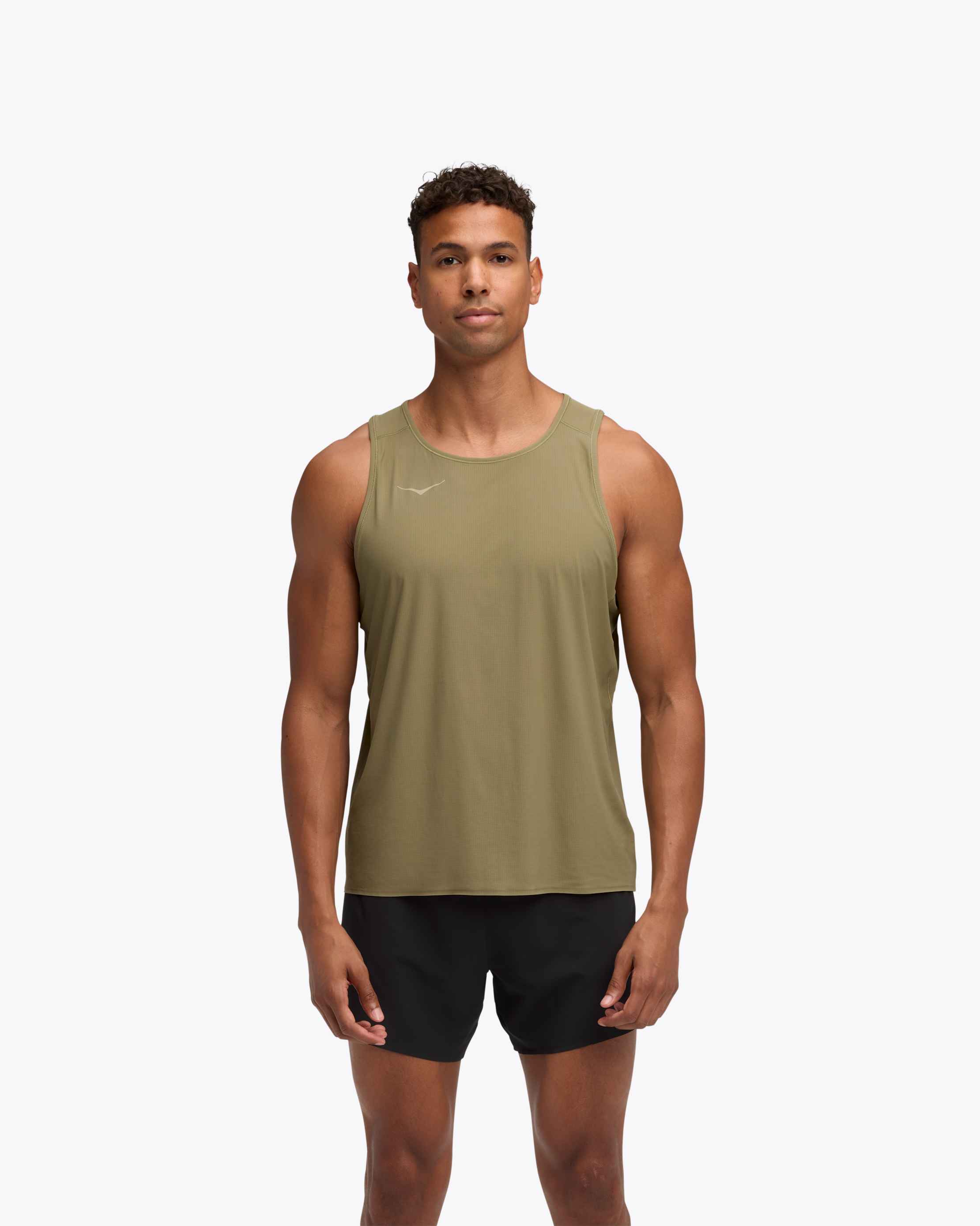 ☆FREEDOM☆ Powerhouse TBack Sleeveless Khaki PH24SMSL0070KH HOKA ONE ONE® Airolite Tank 2.0 for Men | HOKA ONE ONE®