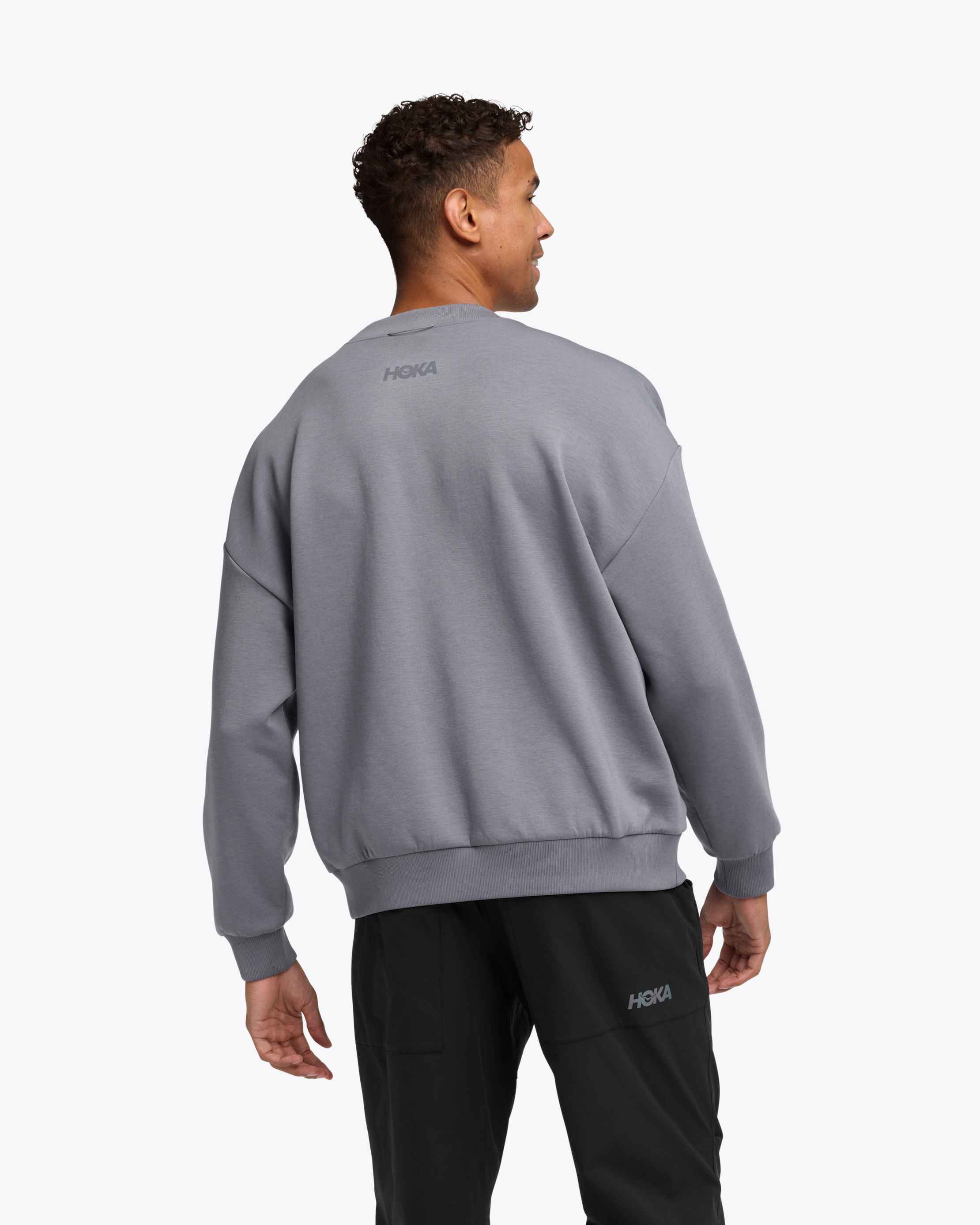 HOKA ONE ONE® (ホカ オネオネ™) Logo Crewneck HOKA ONE ONE® Kaitoro Knit Crew for Men | HOKA ONE ONE®