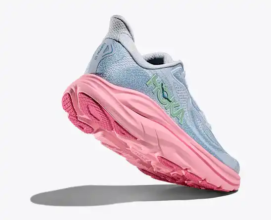HOKA Clifton 10 Women's Running Shoes (Overcast / Petal)